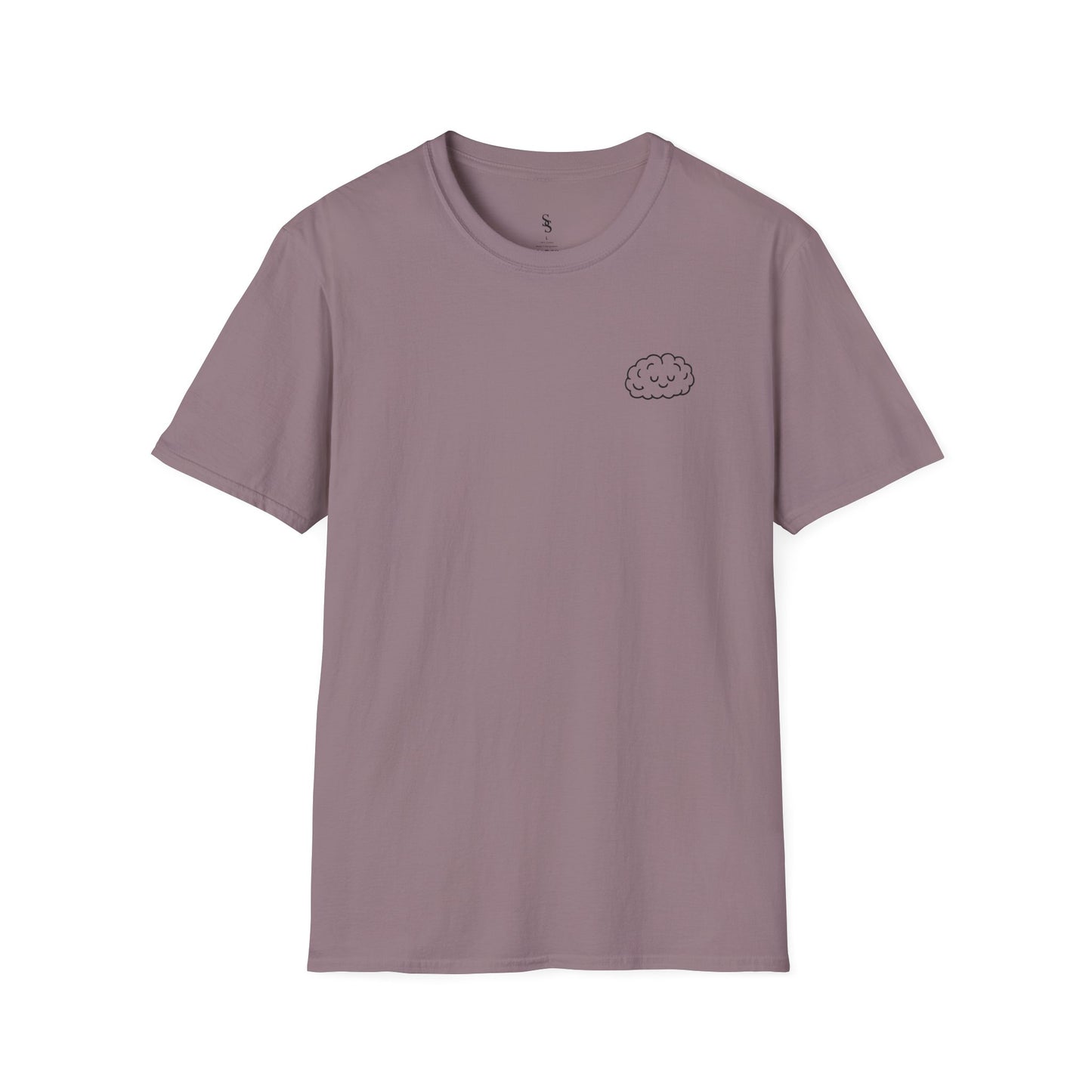 Be Kind to Your Mind Unisex Softstyle T-Shirt - Inspirational Cloud Design