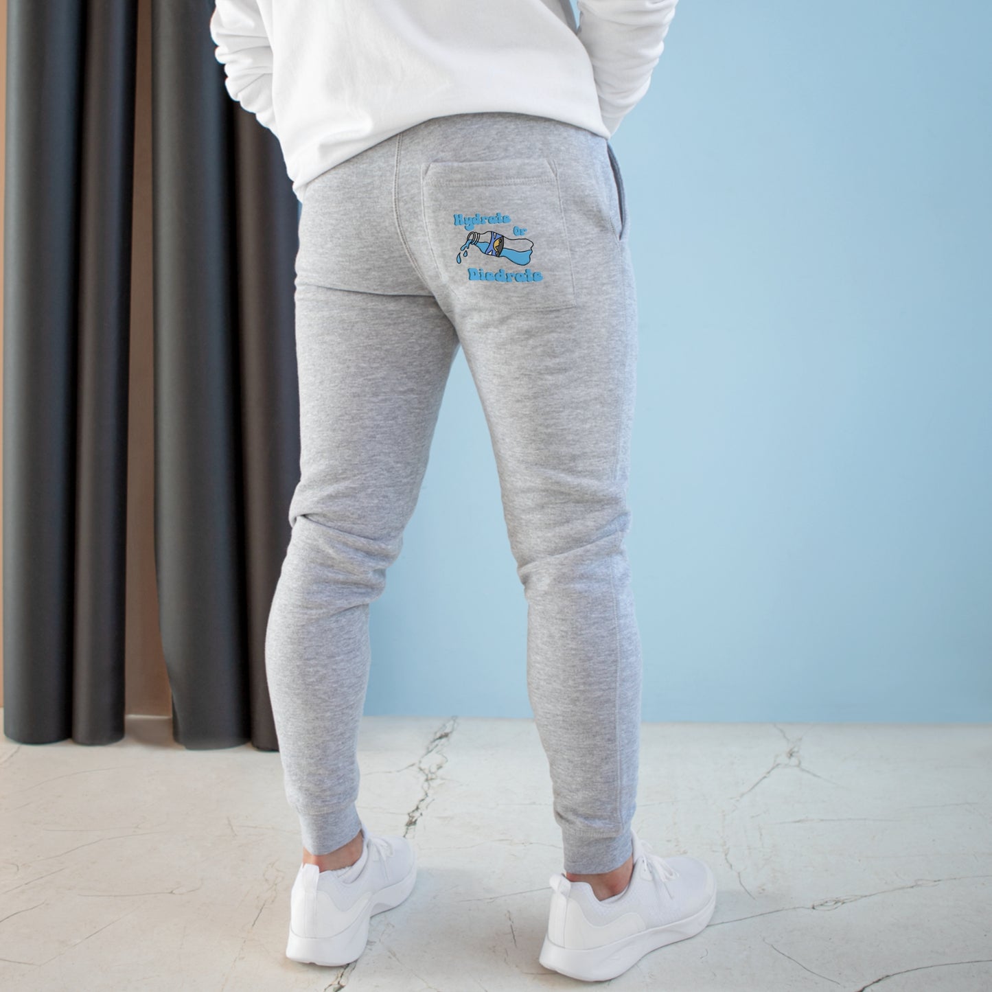 Hydrate Or Diedrate Unisex Fleece Joggers