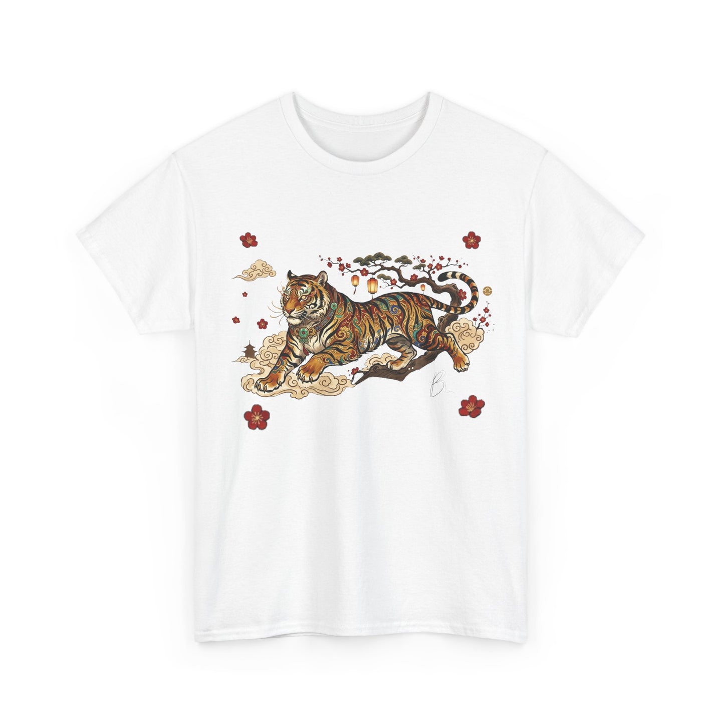Tiger Unisex Heavy Cotton Tee