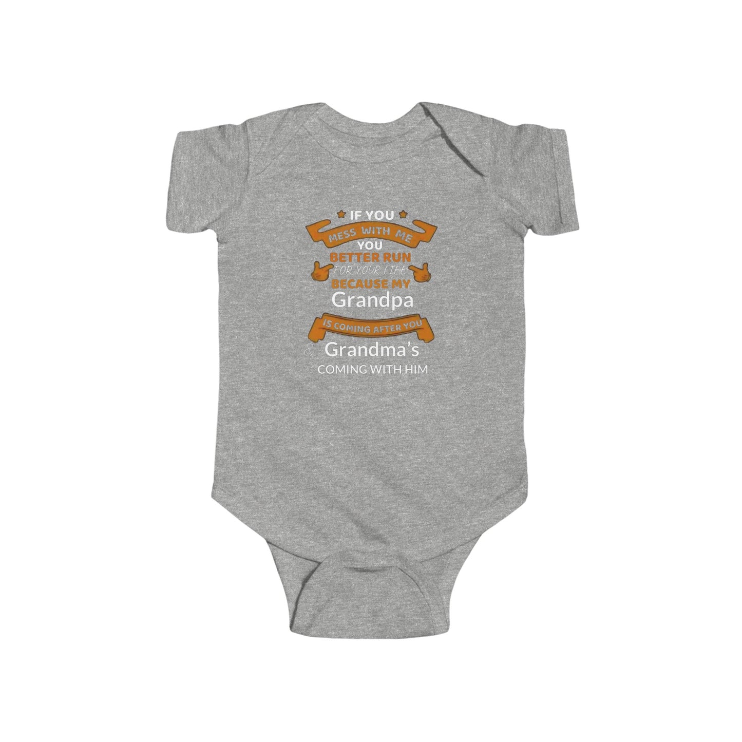 Infant Bodysuit Grandpa Grandma Baby Onesie