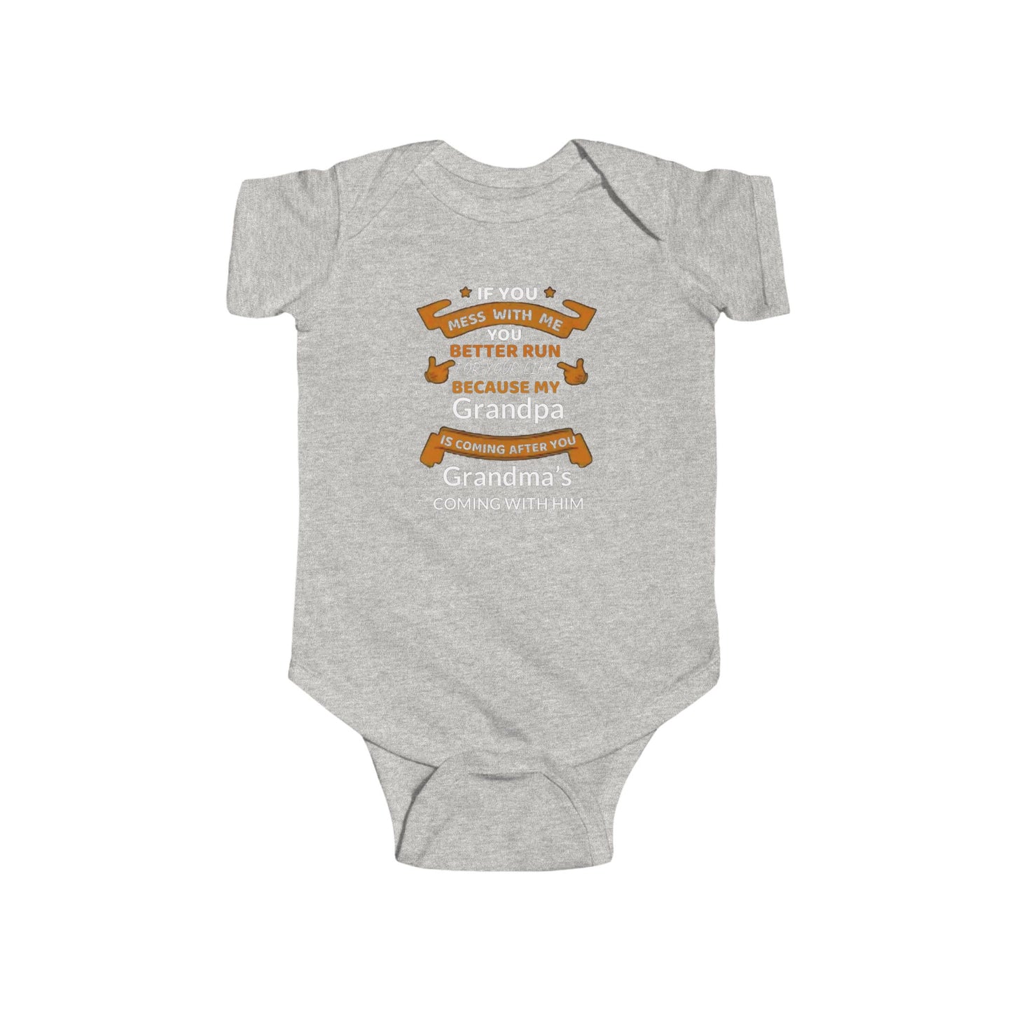 Infant Bodysuit Grandpa Grandma Baby Onesie