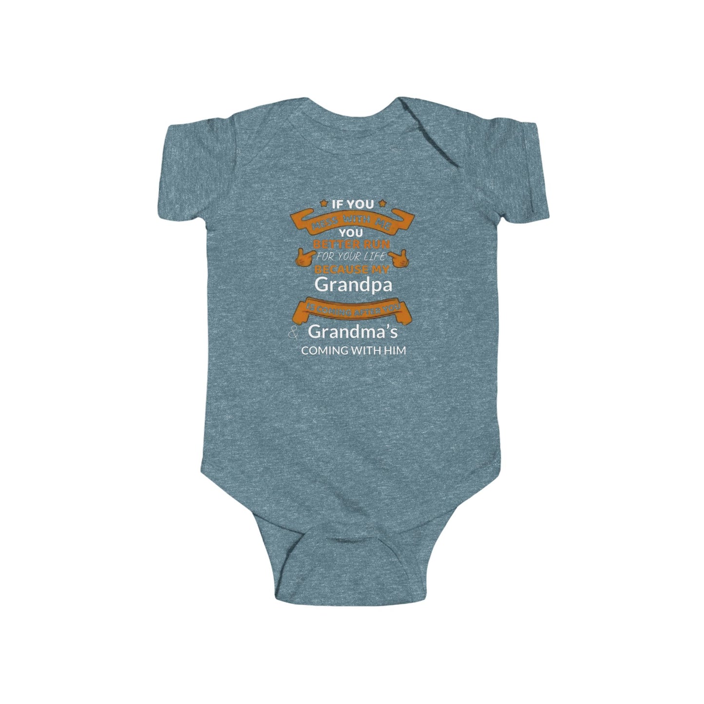 Infant Bodysuit Grandpa Grandma Baby Onesie