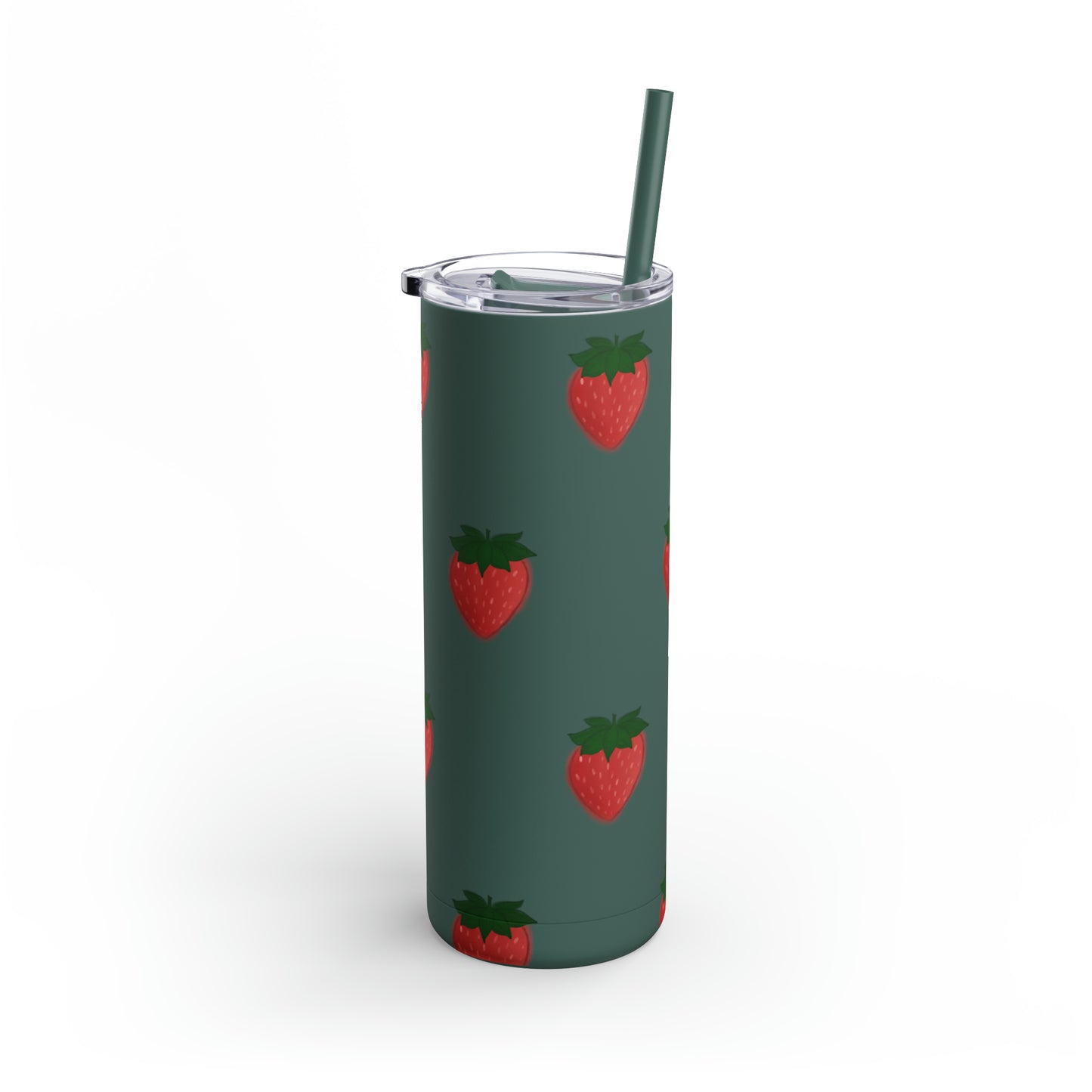 Strawberry Delight Maars Maker Skinny Matte Tumbler, 20oz