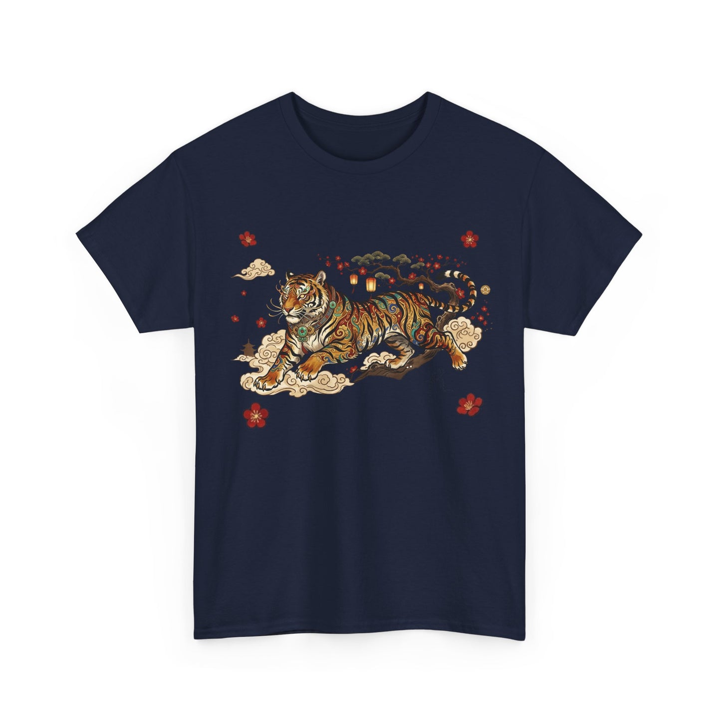 Tiger Unisex Heavy Cotton Tee