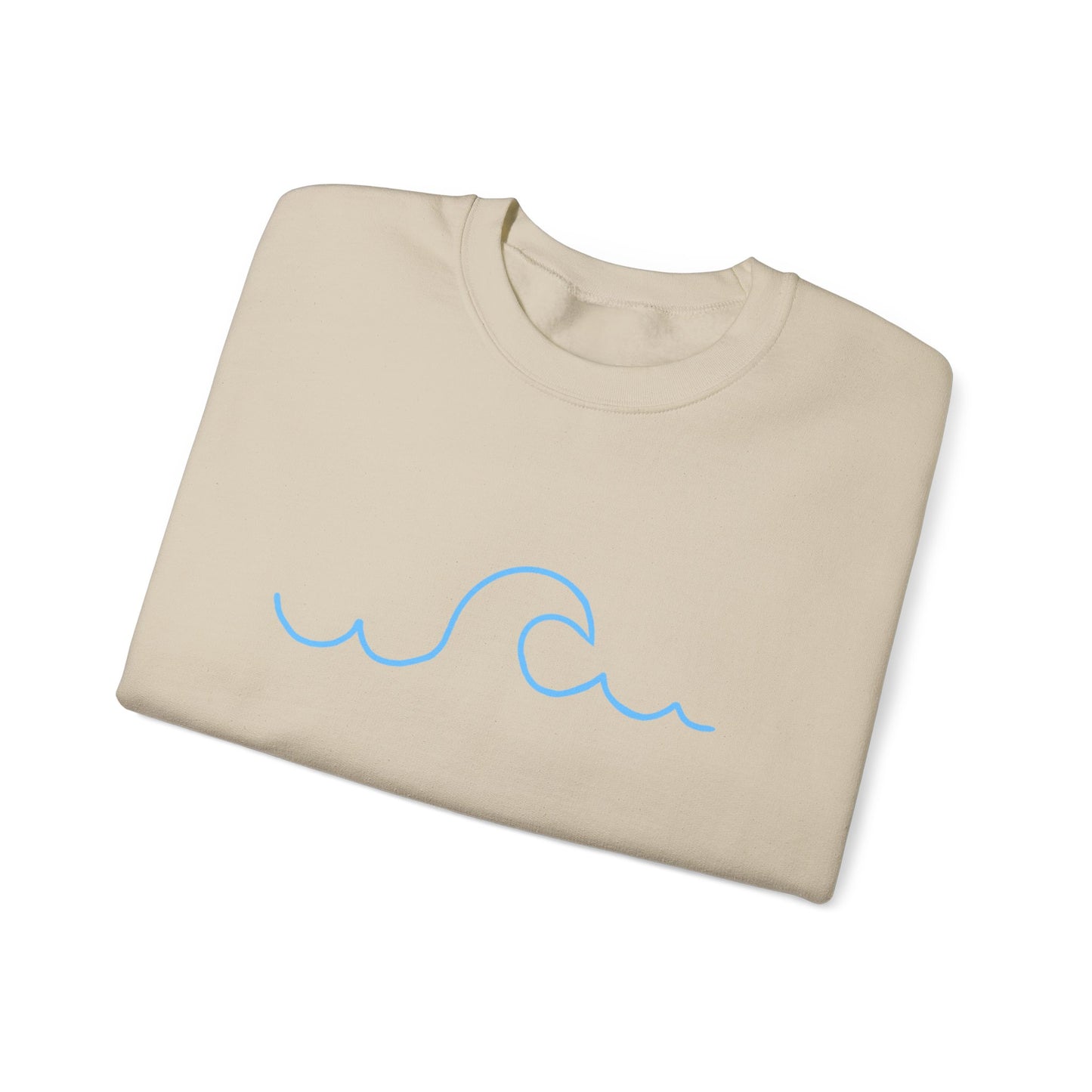 Wavy Unisex Heavy Blend™ Crewneck Sweatshirt