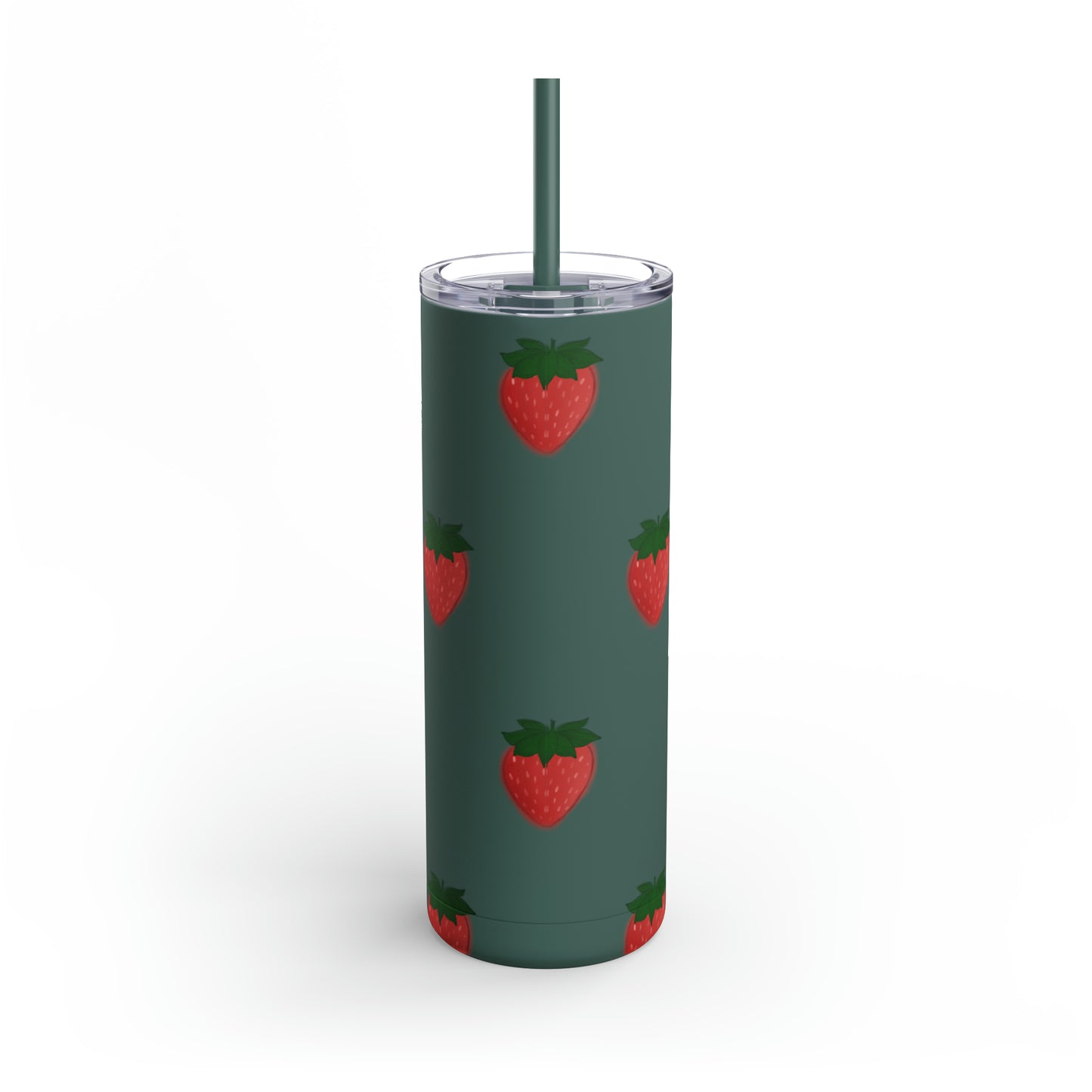 Strawberry Delight Maars Maker Skinny Matte Tumbler, 20oz