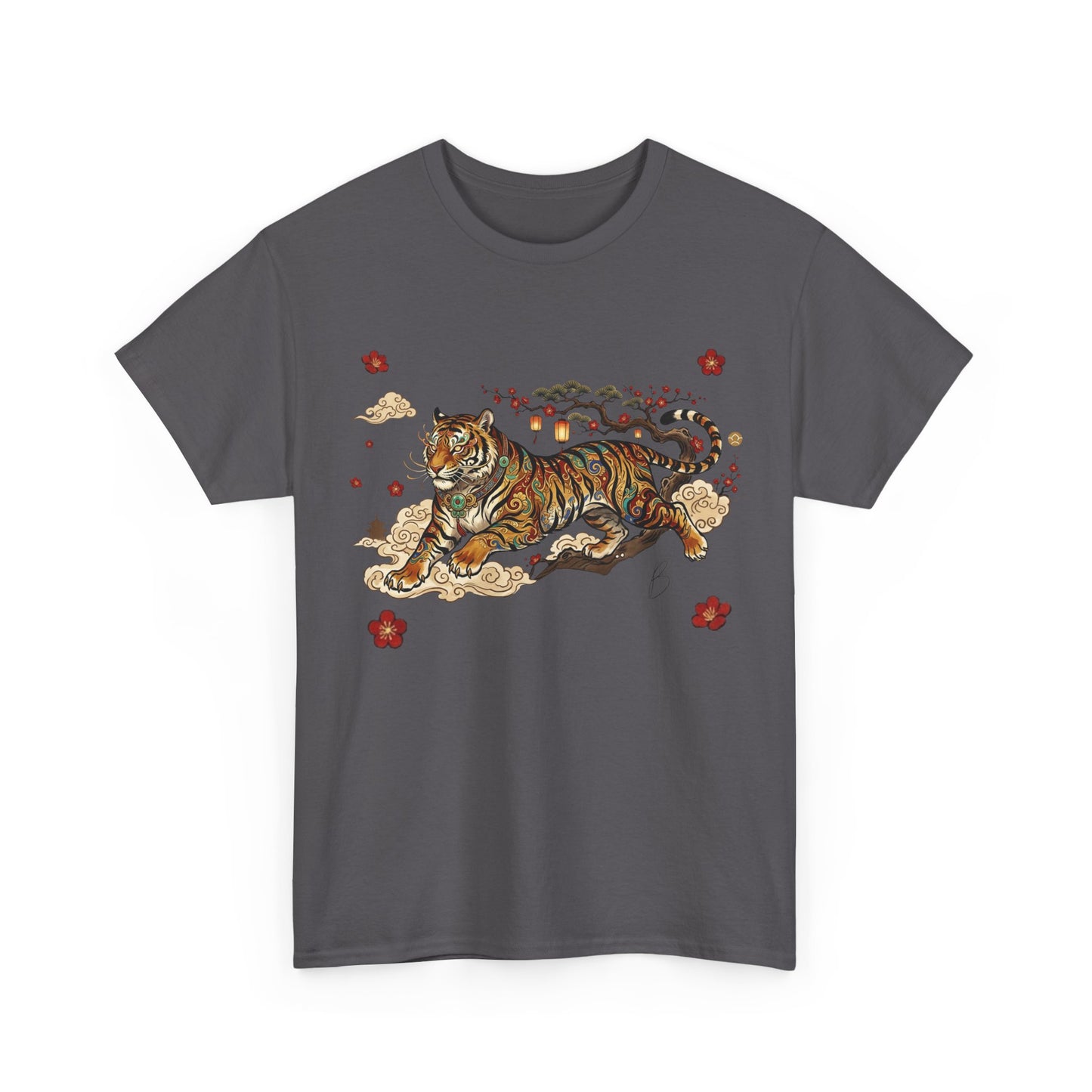 Tiger Unisex Heavy Cotton Tee