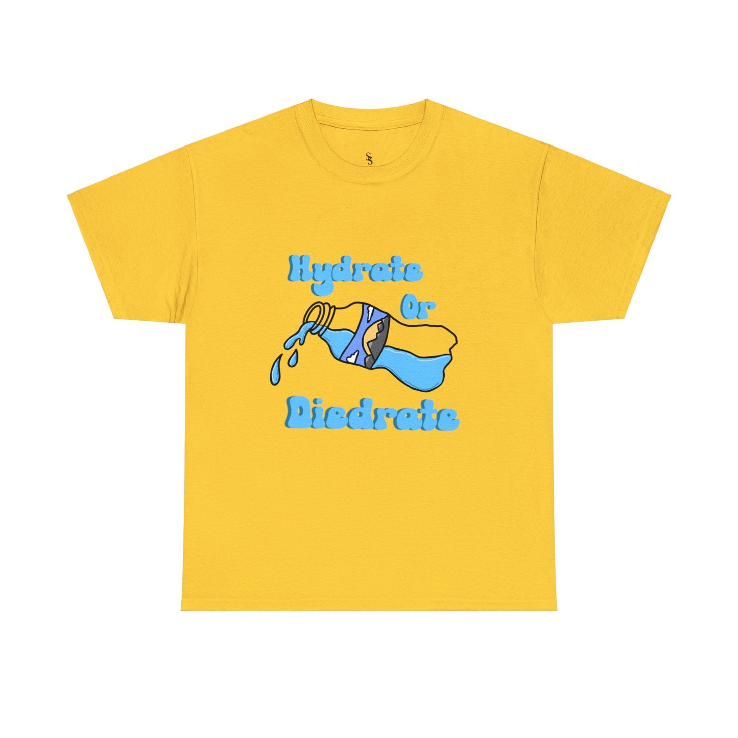 Hydrate or Diedrate Unisex Heavy Cotton Tee