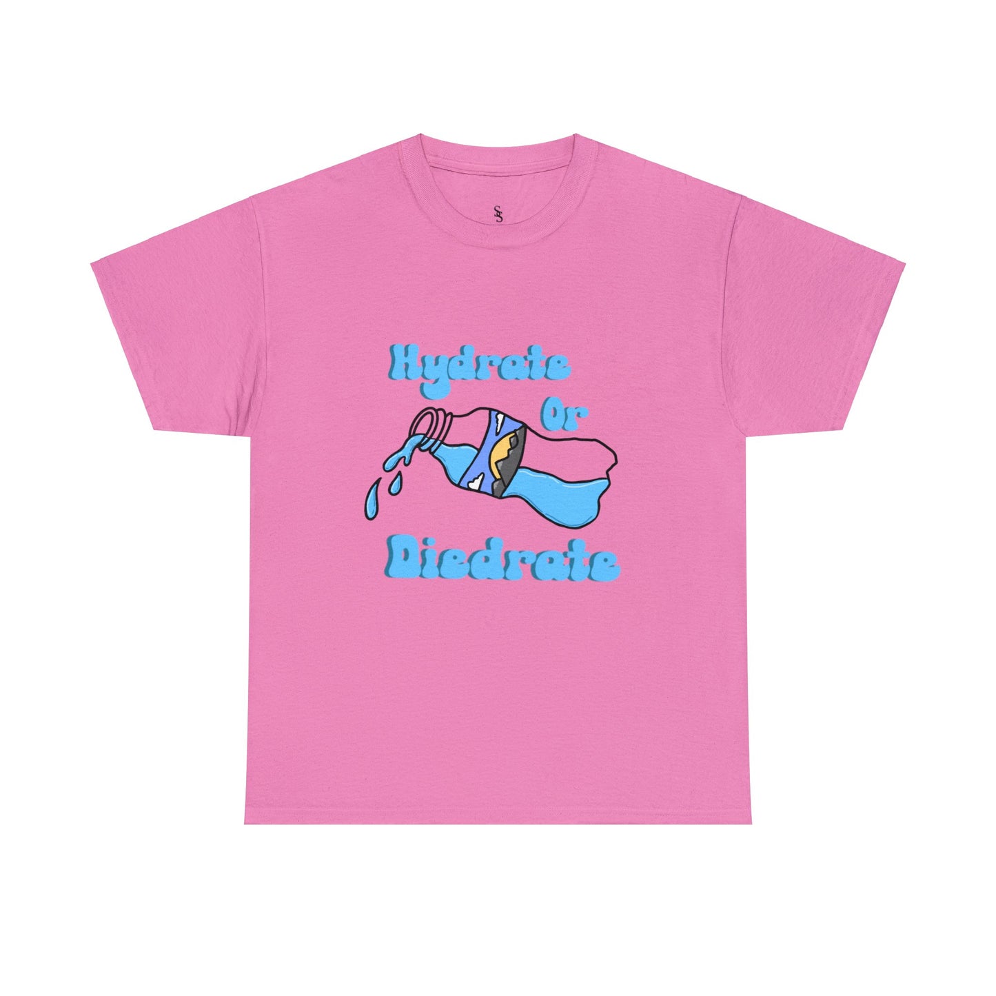 Hydrate or Diedrate Unisex Heavy Cotton Tee