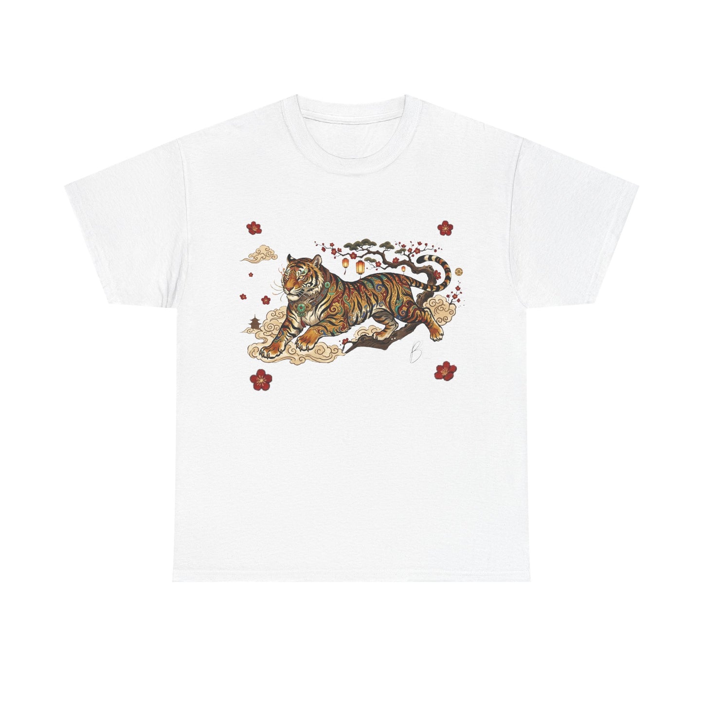 Tiger Unisex Heavy Cotton Tee