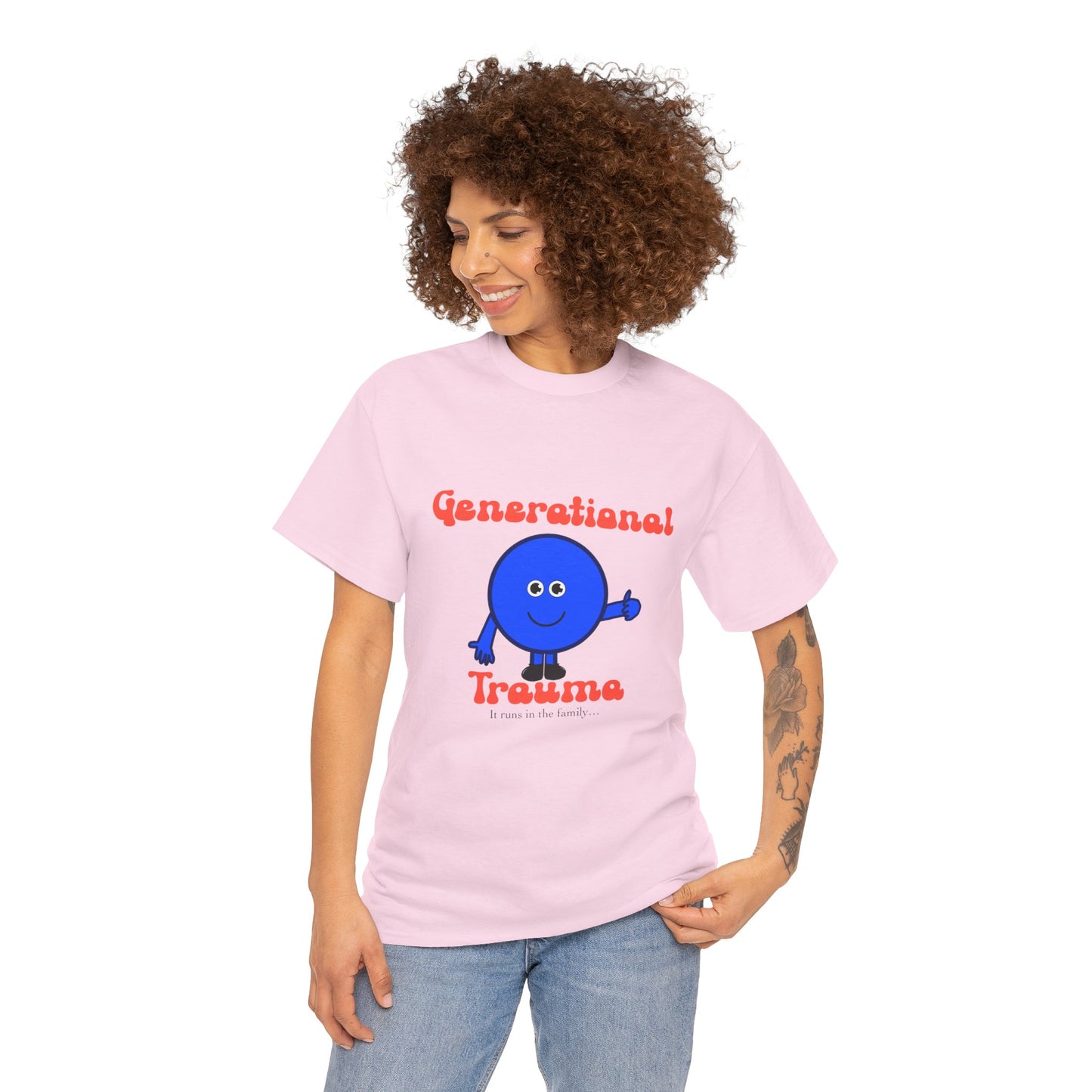 Generational Trauma Unisex Heavy Cotton Tee