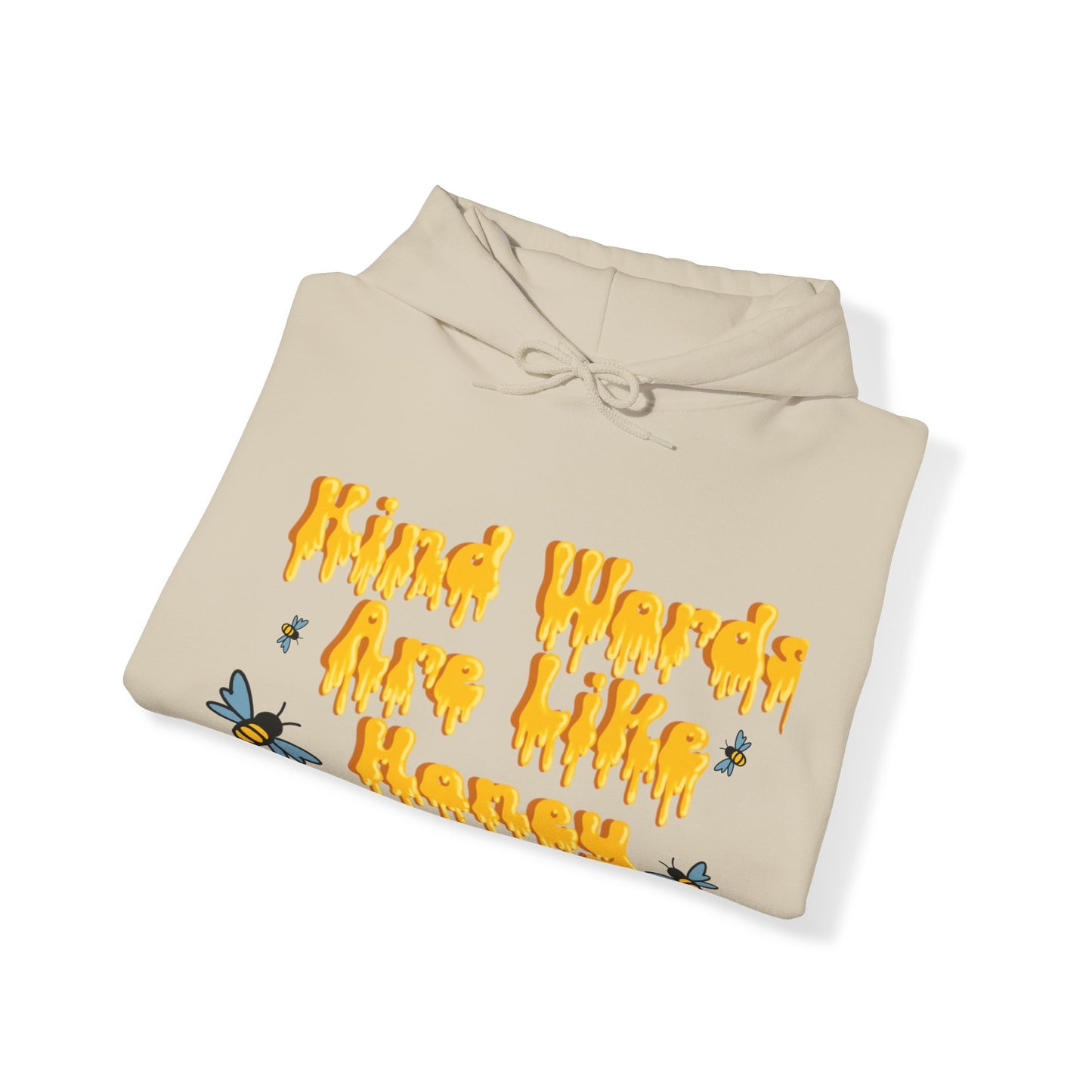 Kind Words Are Like Honey Unisex Heavy Blend™ Hooded Sweatshirt