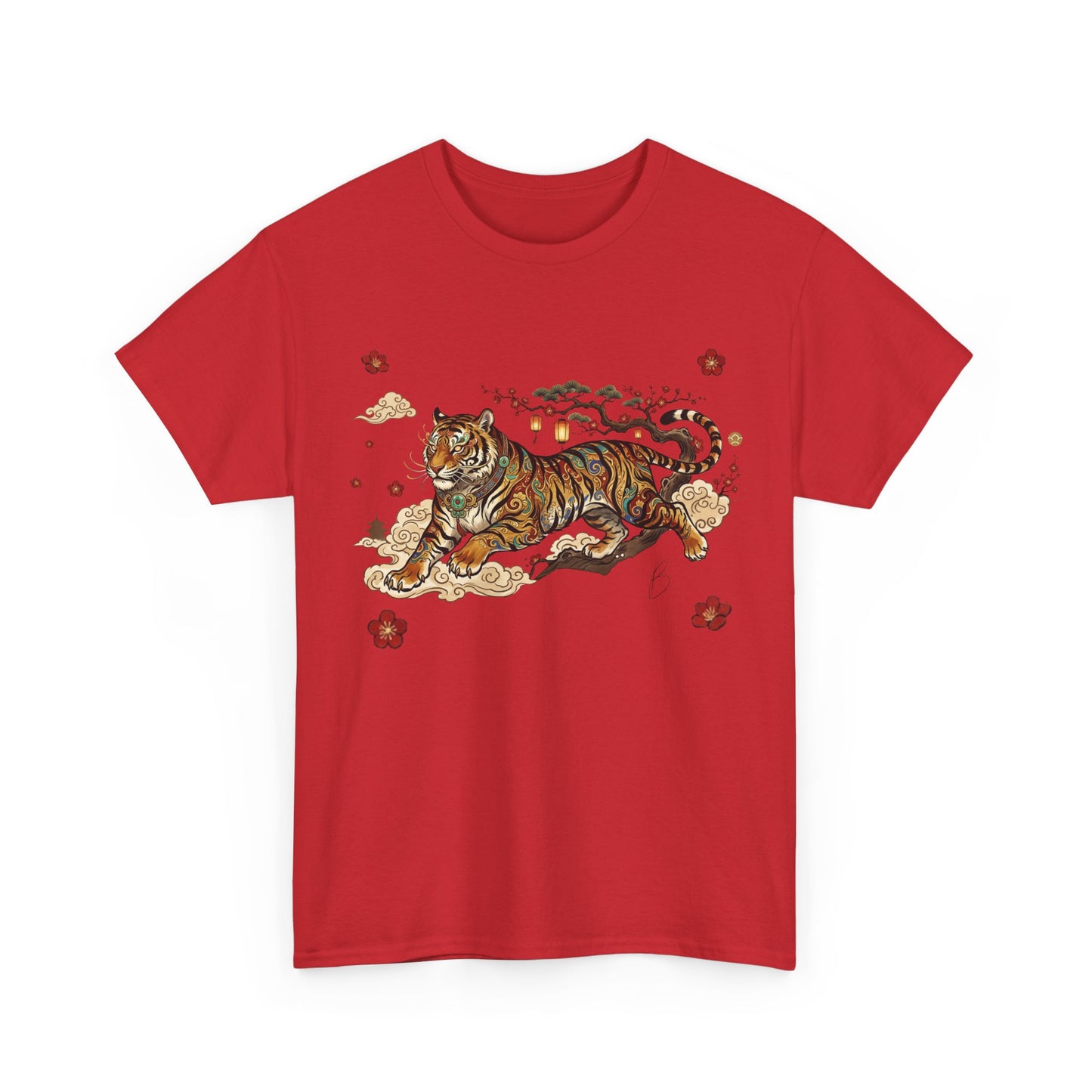 Tiger Unisex Heavy Cotton Tee