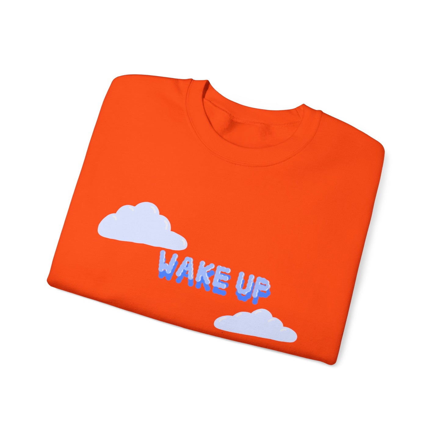 Wake Up Unisex Heavy Blend™ Crewneck Sweatshirt