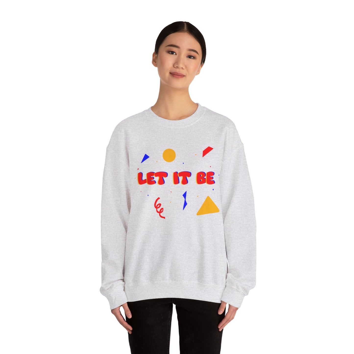 Let It Be Unisex Heavy Blend™ Crewneck Sweatshirt