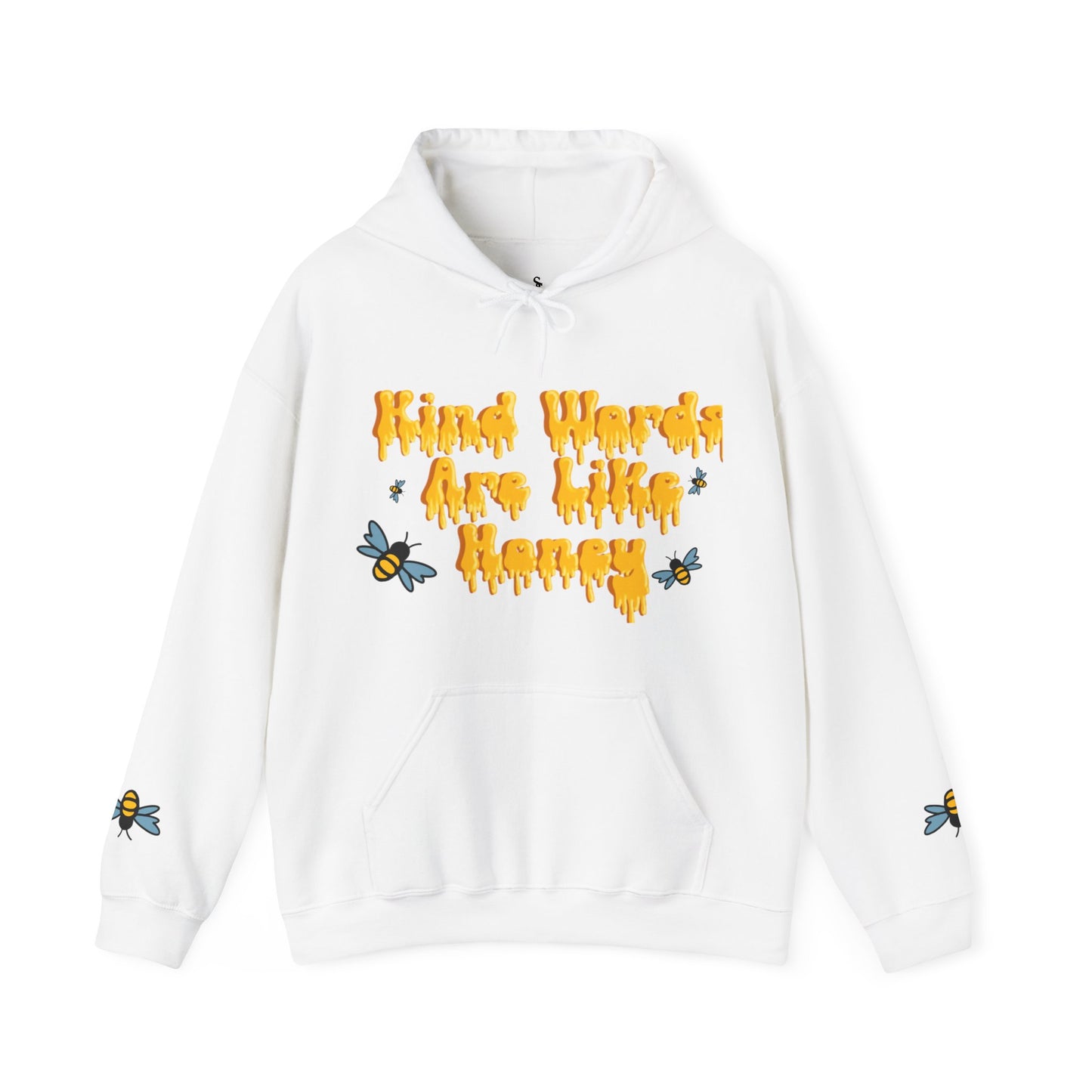 Kind Words Are Like Honey Unisex Heavy Blend™ Hooded Sweatshirt