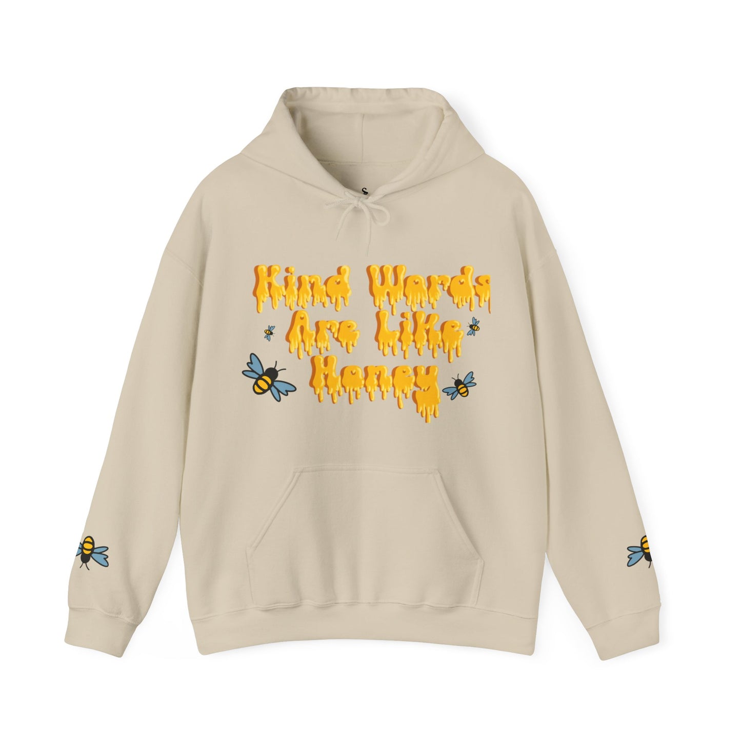 Kind Words Are Like Honey Unisex Heavy Blend™ Hooded Sweatshirt