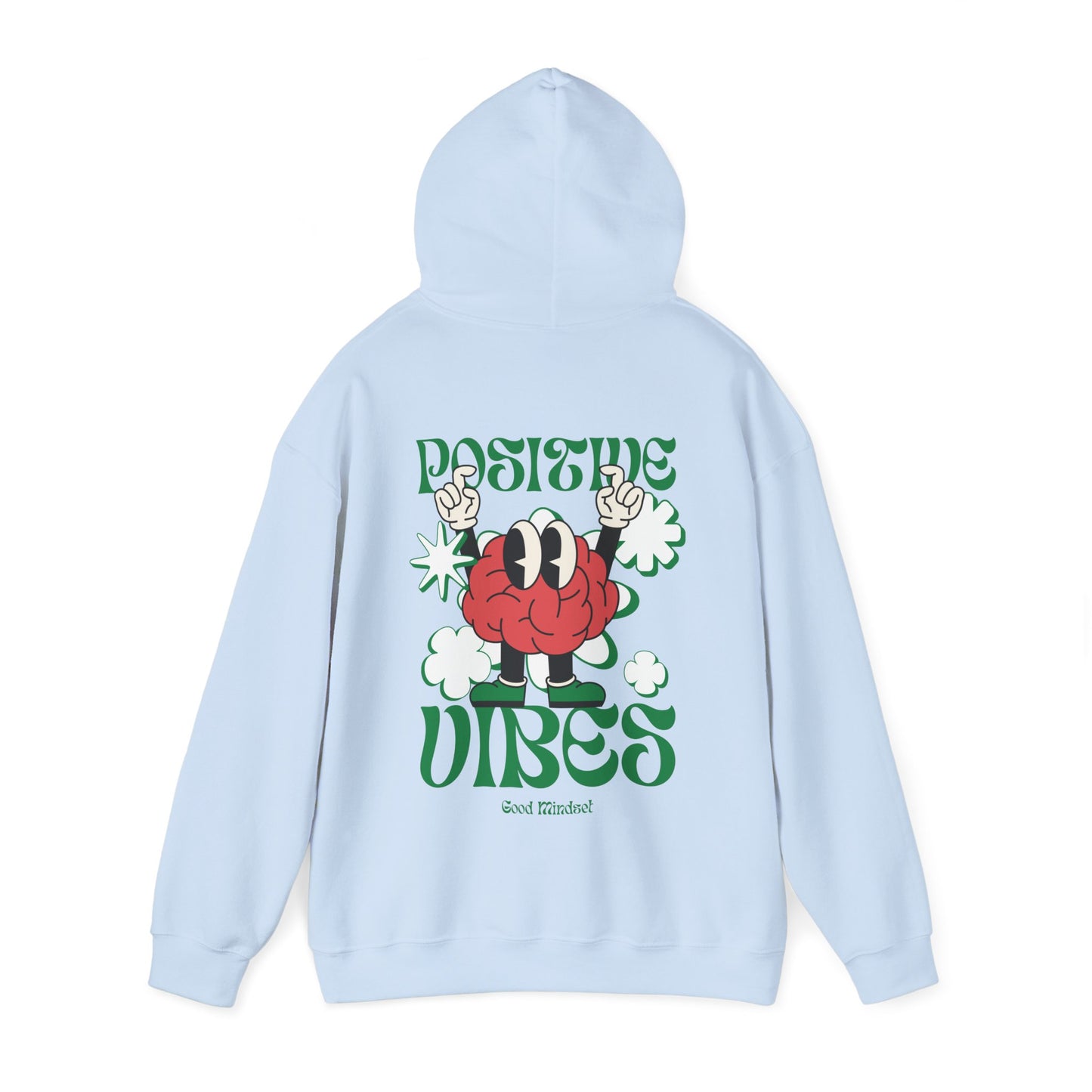 Positive Vibes Unisex Heavy Blend™ Hooded Sweatshirt