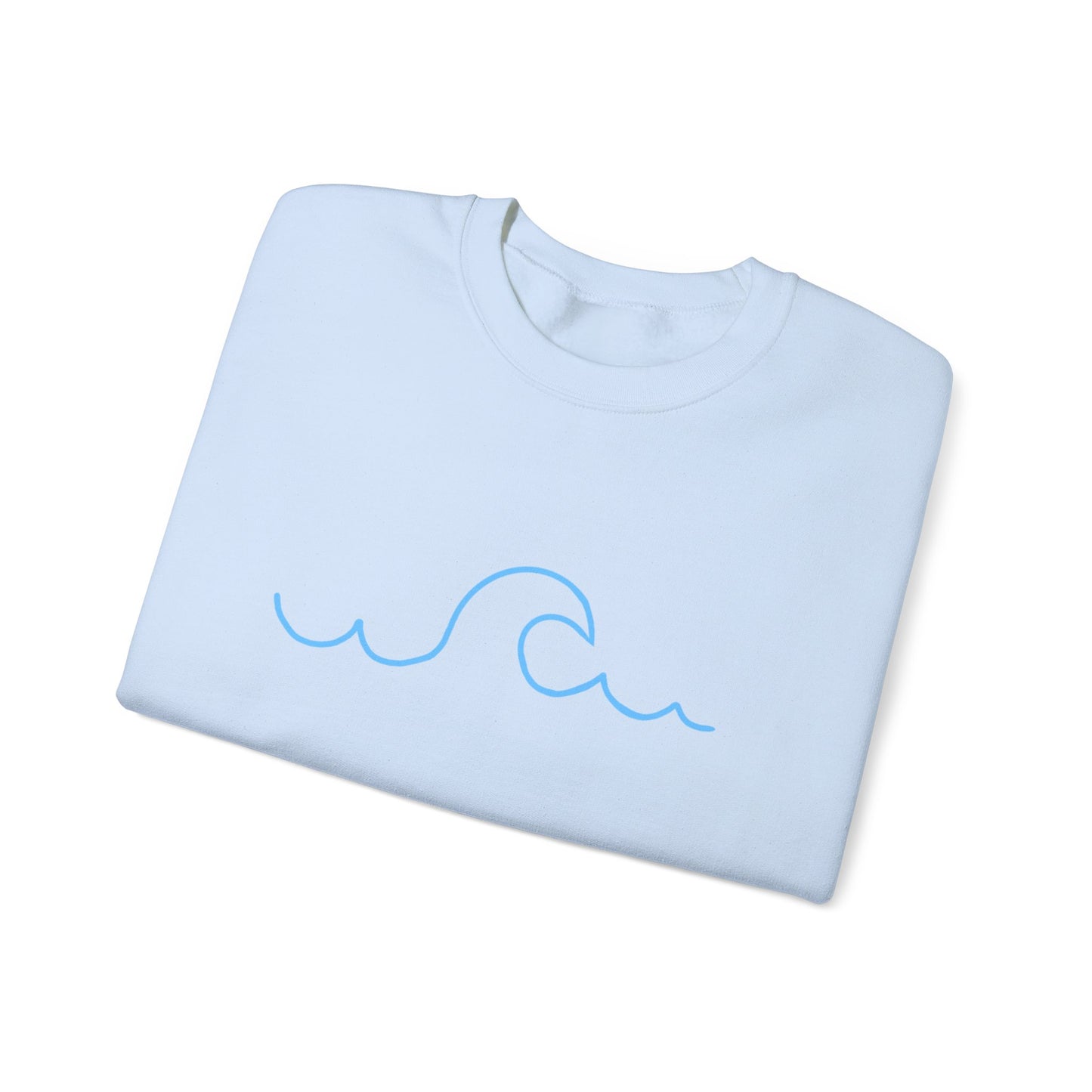 Wavy Unisex Heavy Blend™ Crewneck Sweatshirt