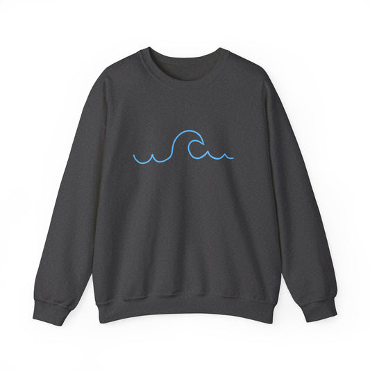 Wavy Unisex Heavy Blend™ Crewneck Sweatshirt