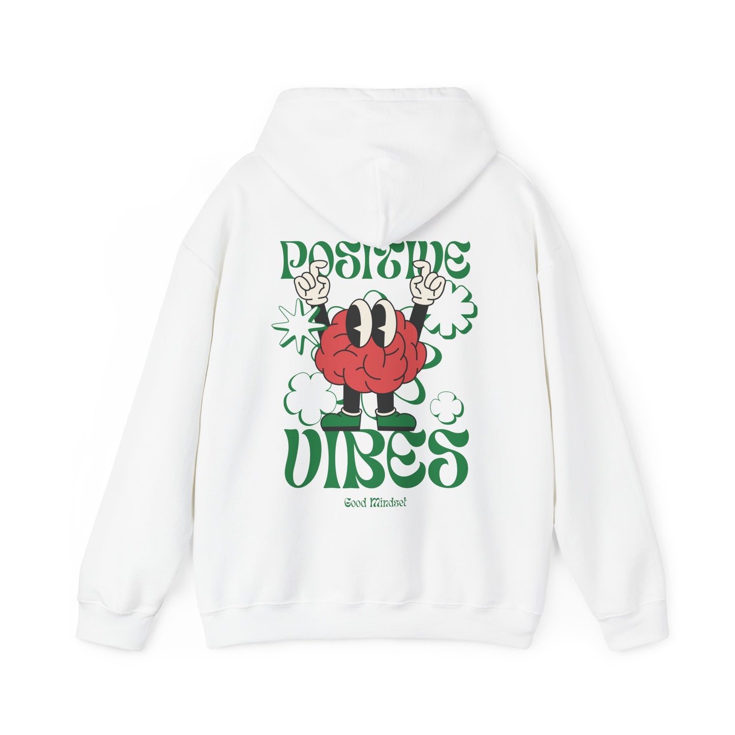 Positive Vibes Unisex Heavy Blend™ Hooded Sweatshirt