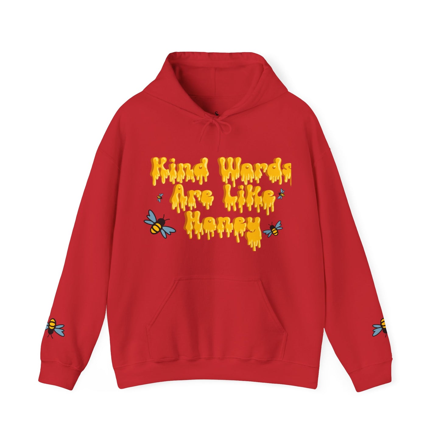 Kind Words Are Like Honey Unisex Heavy Blend™ Hooded Sweatshirt