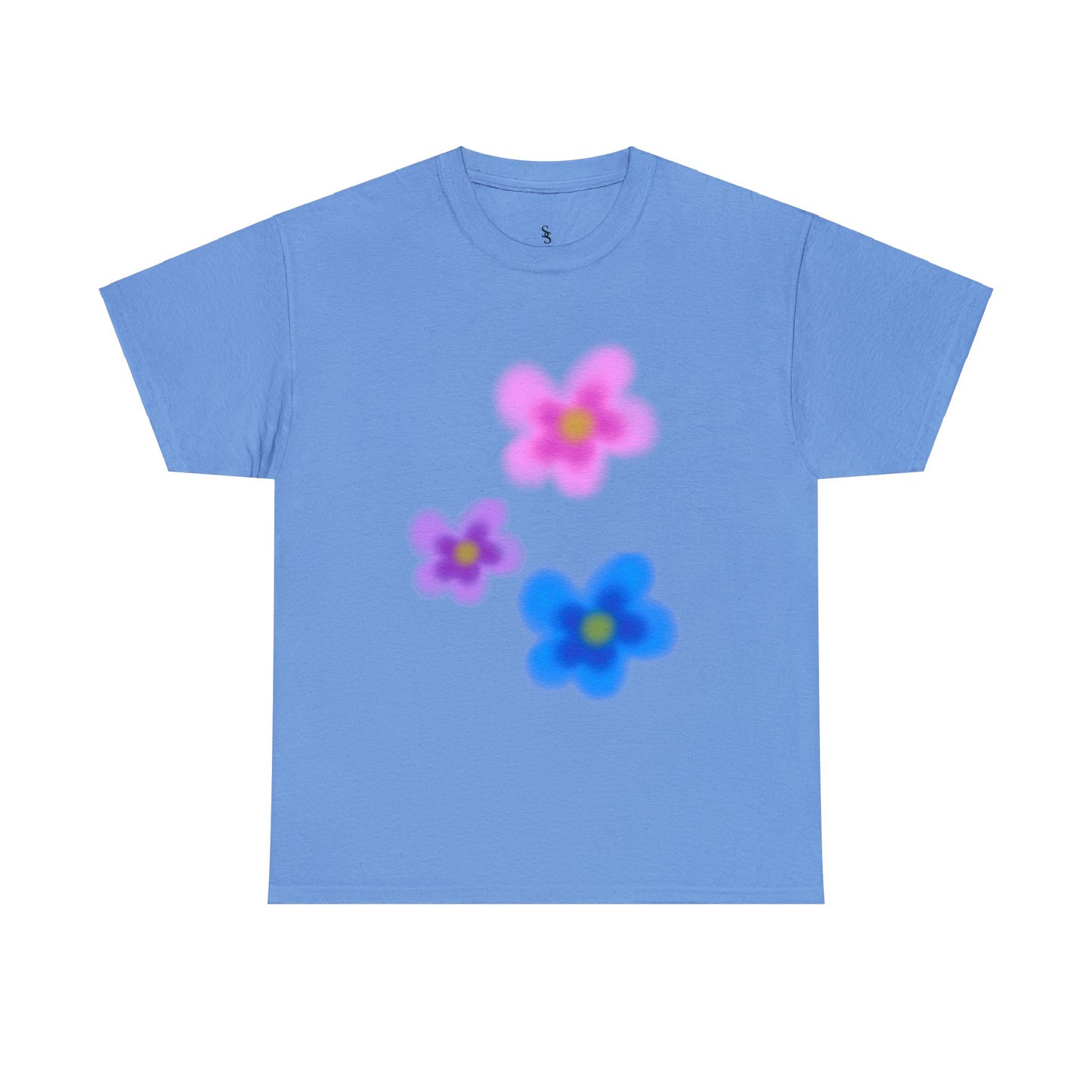 Vivid Flower Unisex Heavy Cotton Tee