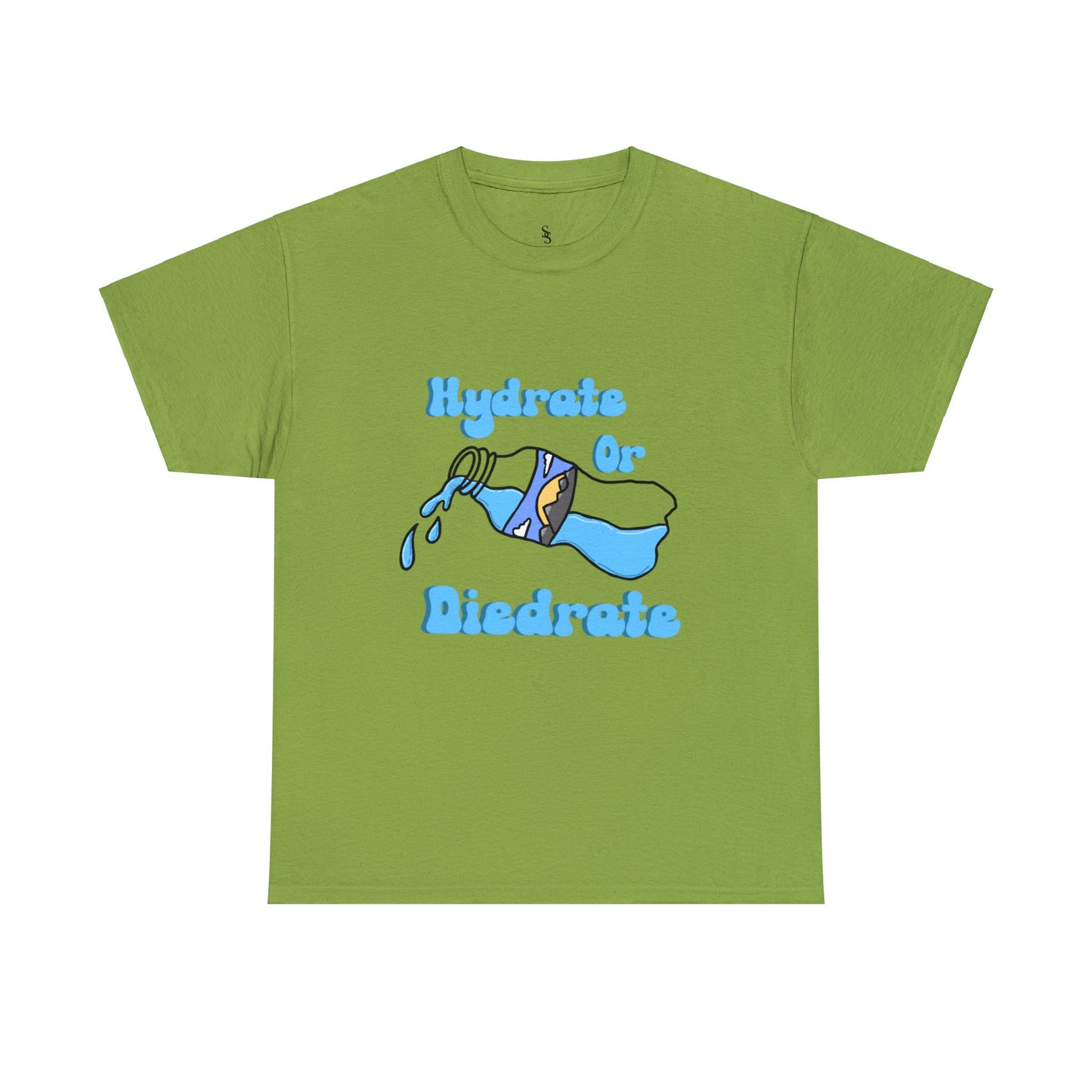 Hydrate or Diedrate Unisex Heavy Cotton Tee