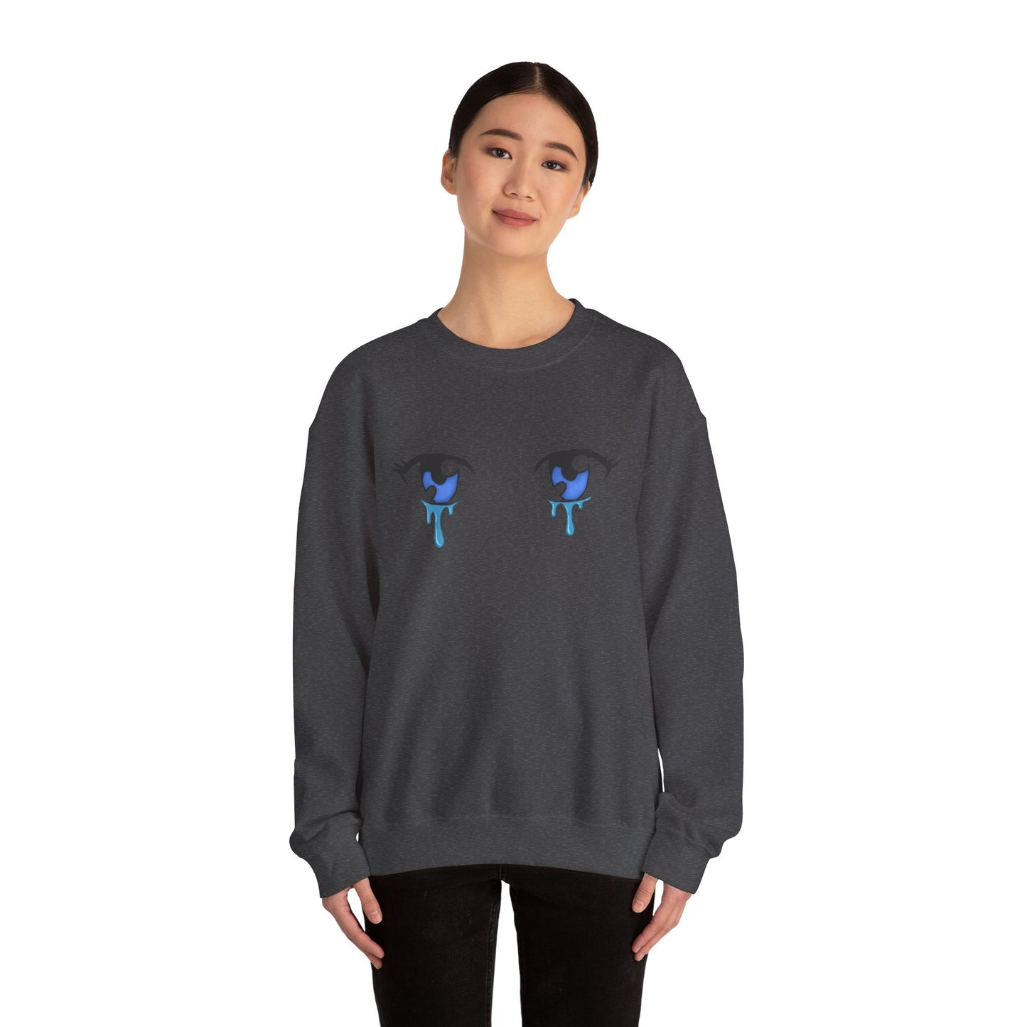 Teary Eyes Unisex Heavy Blend™ Crewneck Sweatshirt