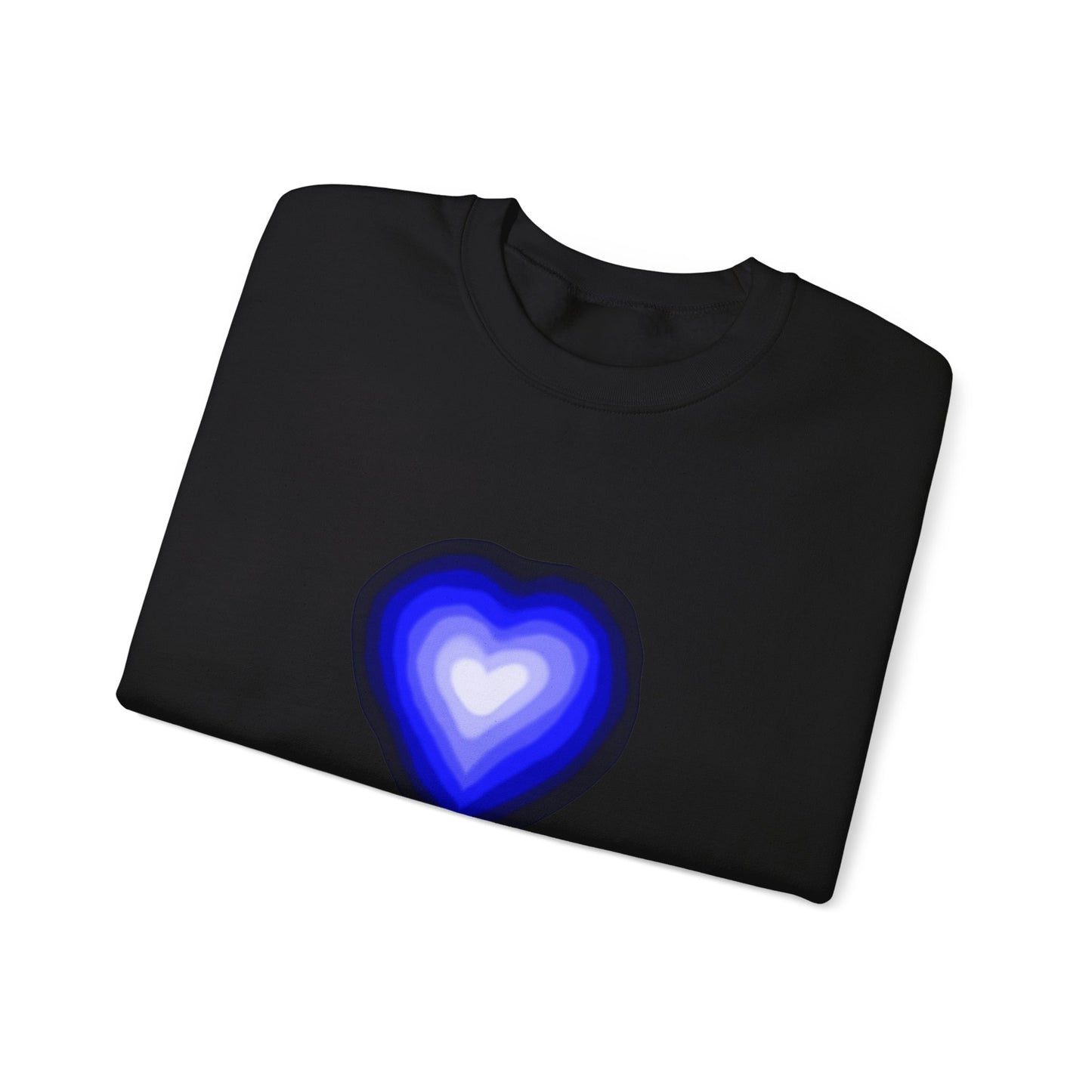 Love is Blue Unisex Heavy Blend™ Crewneck Sweatshirt