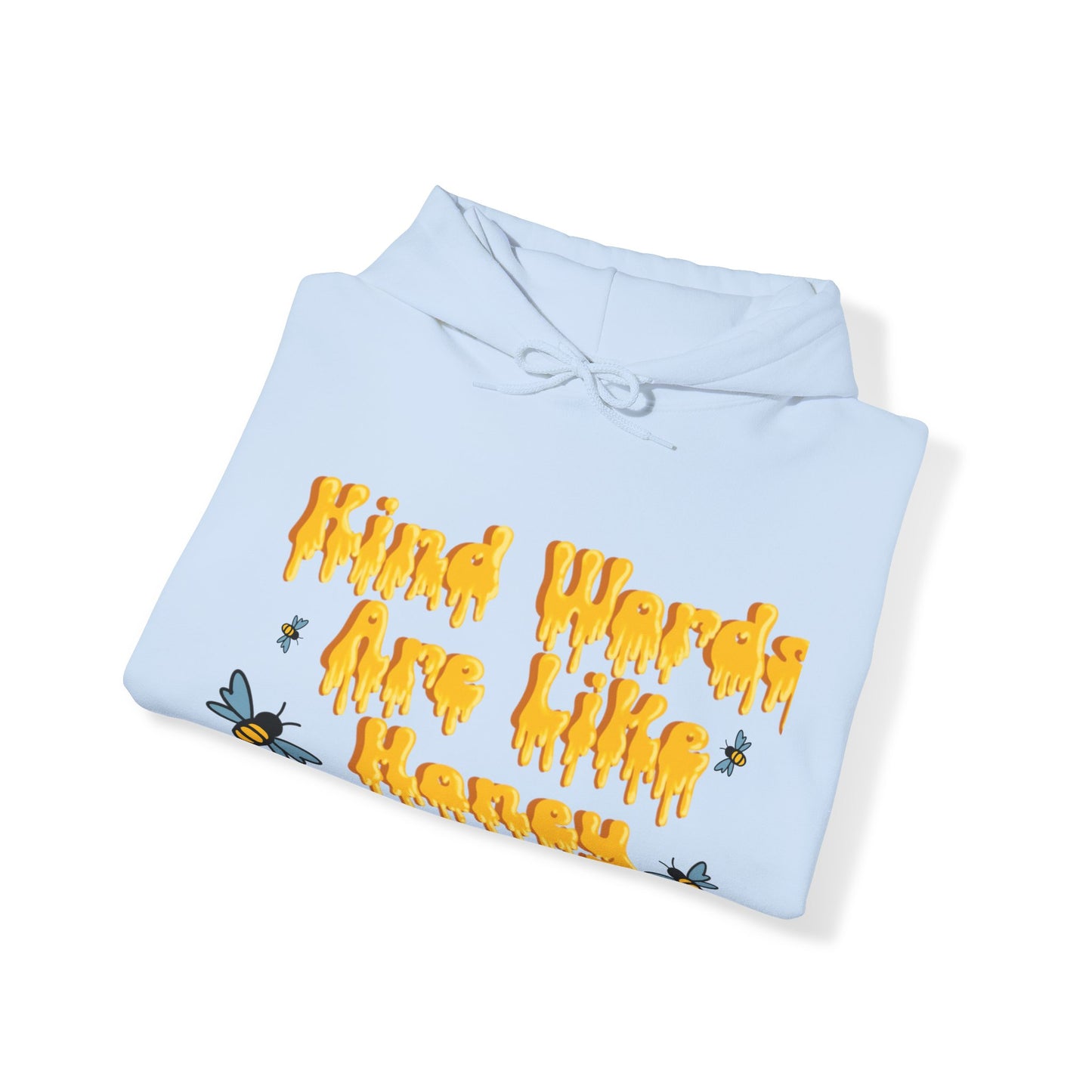 Kind Words Are Like Honey Unisex Heavy Blend™ Hooded Sweatshirt