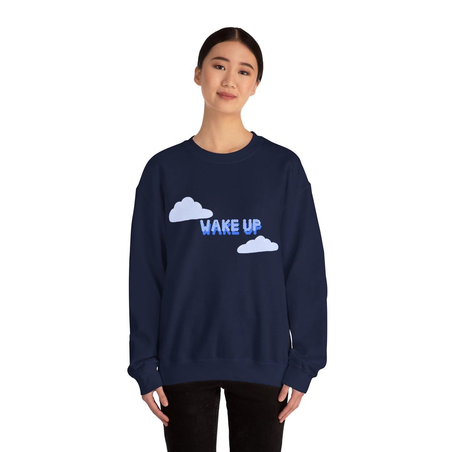 Wake Up Unisex Heavy Blend™ Crewneck Sweatshirt