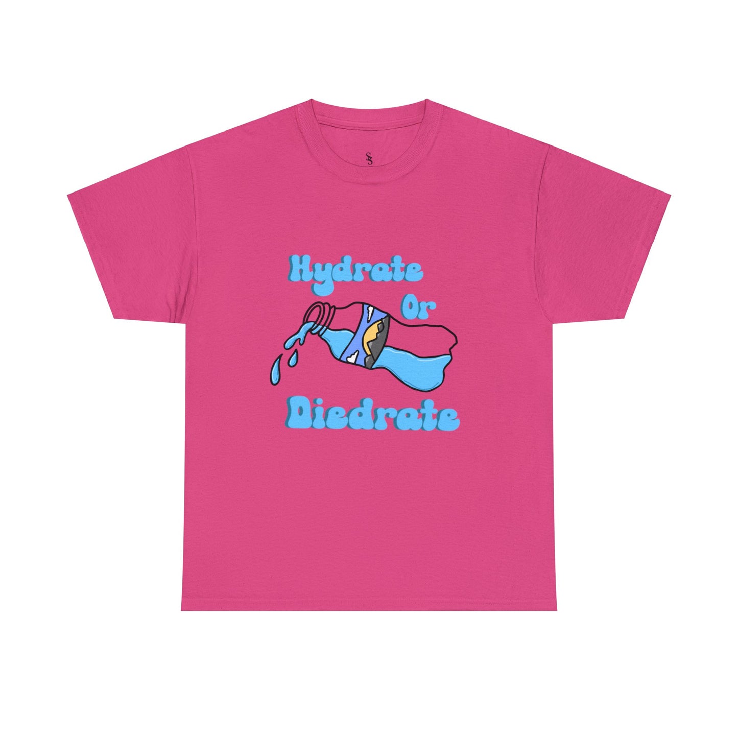 Hydrate or Diedrate Unisex Heavy Cotton Tee