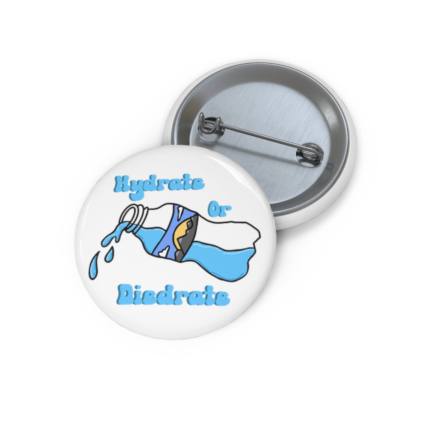 Hydrate Or Diedrate Pin Buttons