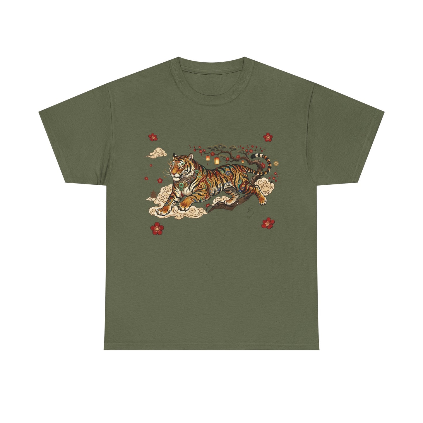 Tiger Unisex Heavy Cotton Tee