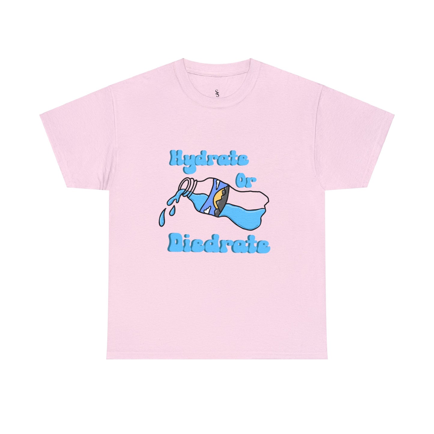 Hydrate or Diedrate Unisex Heavy Cotton Tee