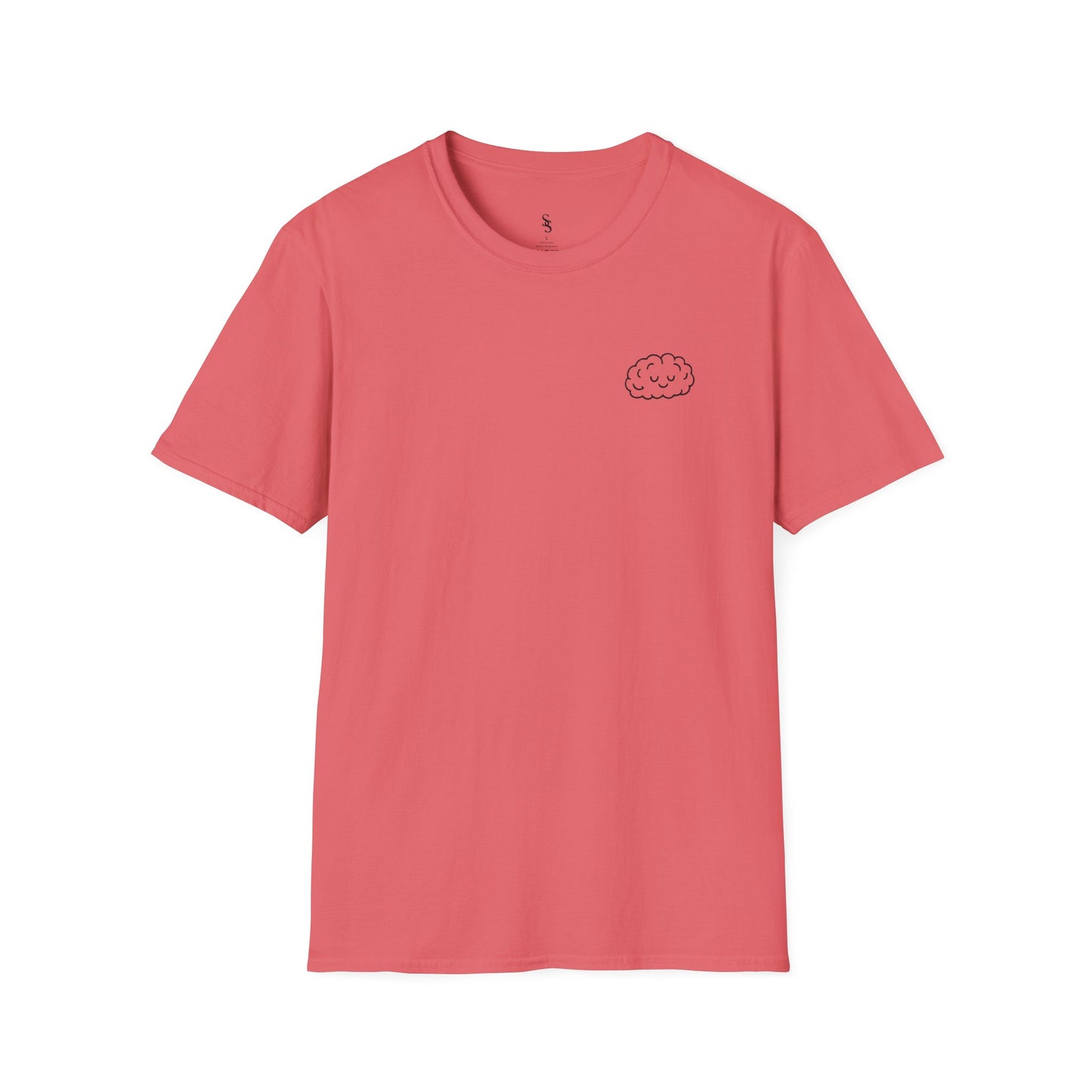 Be Kind to Your Mind Unisex Softstyle T-Shirt - Inspirational Cloud Design