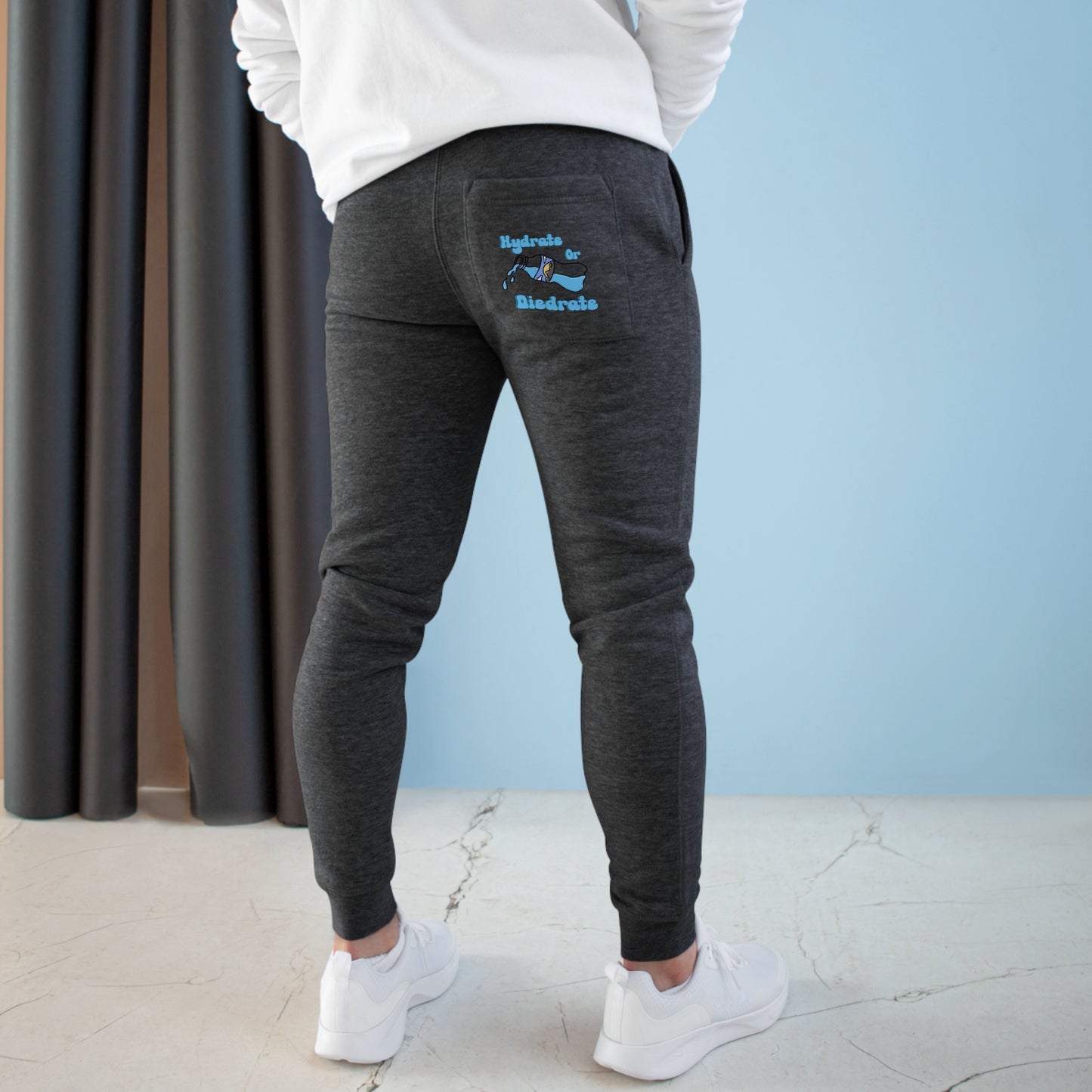 Hydrate Or Diedrate Unisex Fleece Joggers