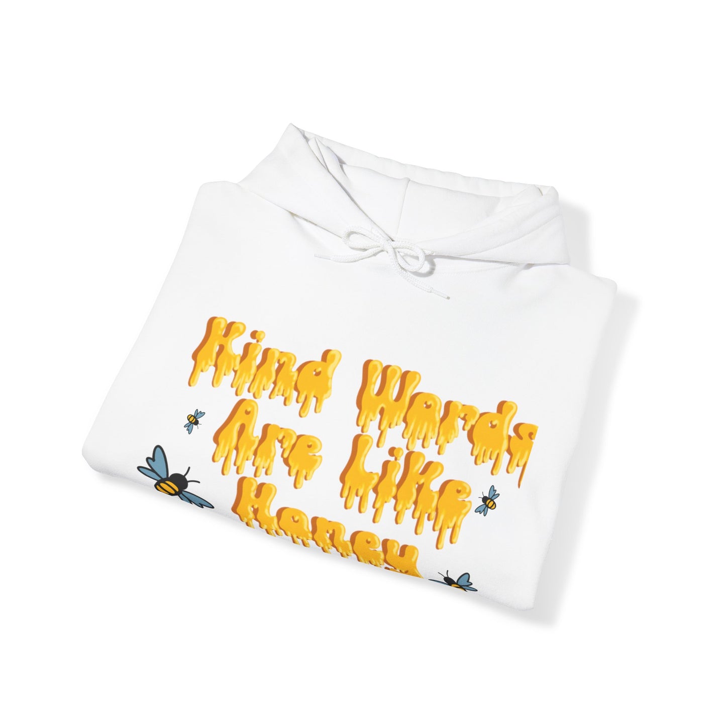 Kind Words Are Like Honey Unisex Heavy Blend™ Hooded Sweatshirt