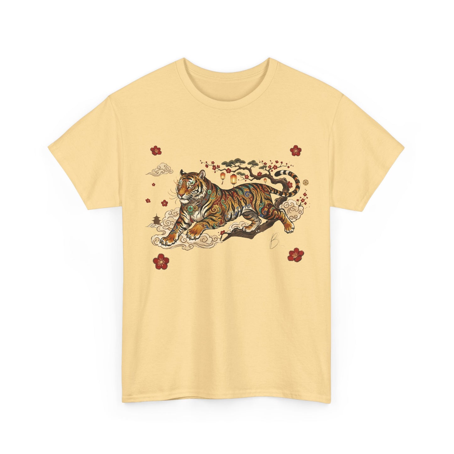 Tiger Unisex Heavy Cotton Tee