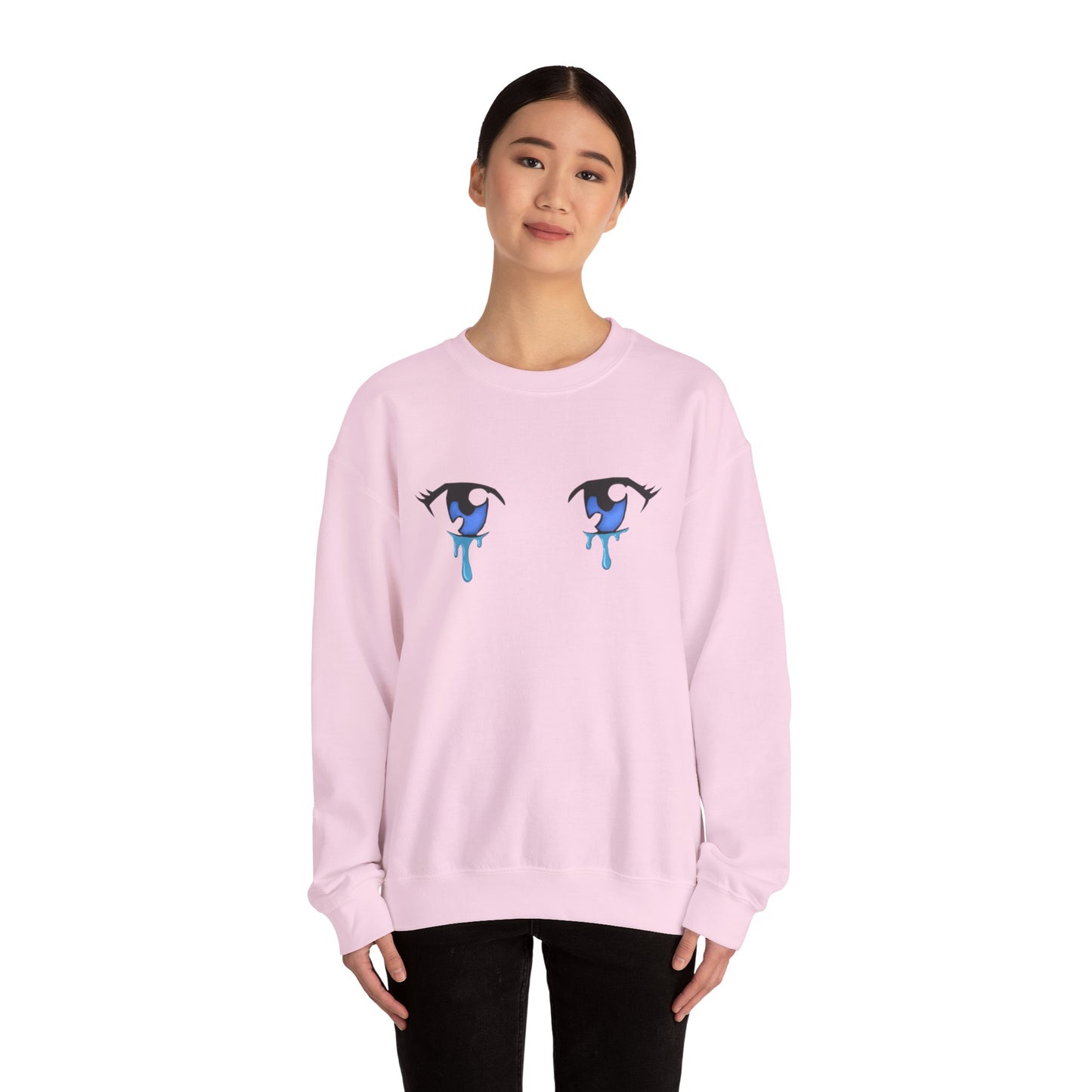 Teary Eyes Unisex Heavy Blend™ Crewneck Sweatshirt