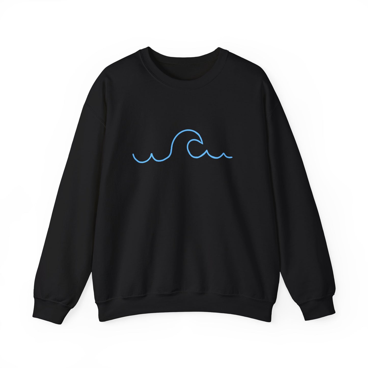 Wavy Unisex Heavy Blend™ Crewneck Sweatshirt