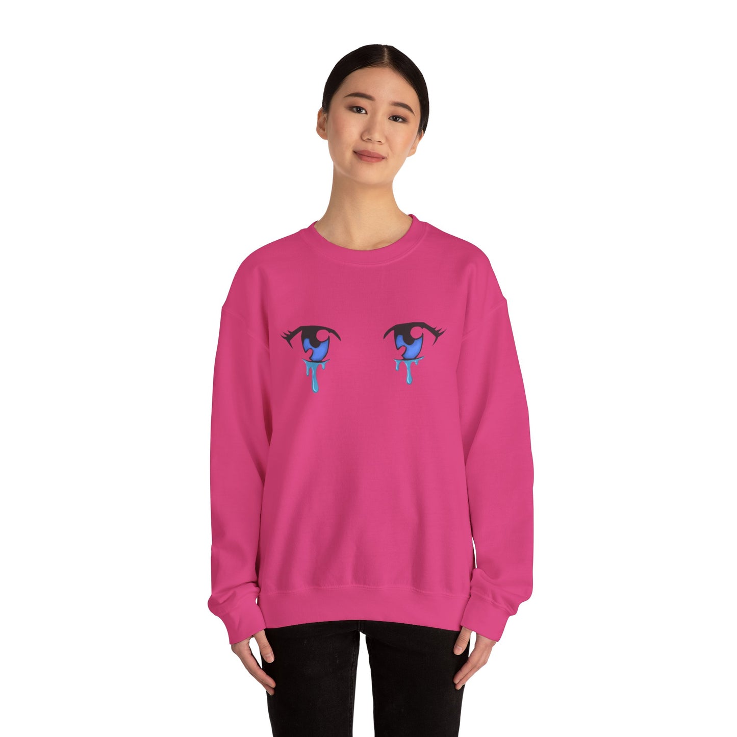 Teary Eyes Unisex Heavy Blend™ Crewneck Sweatshirt