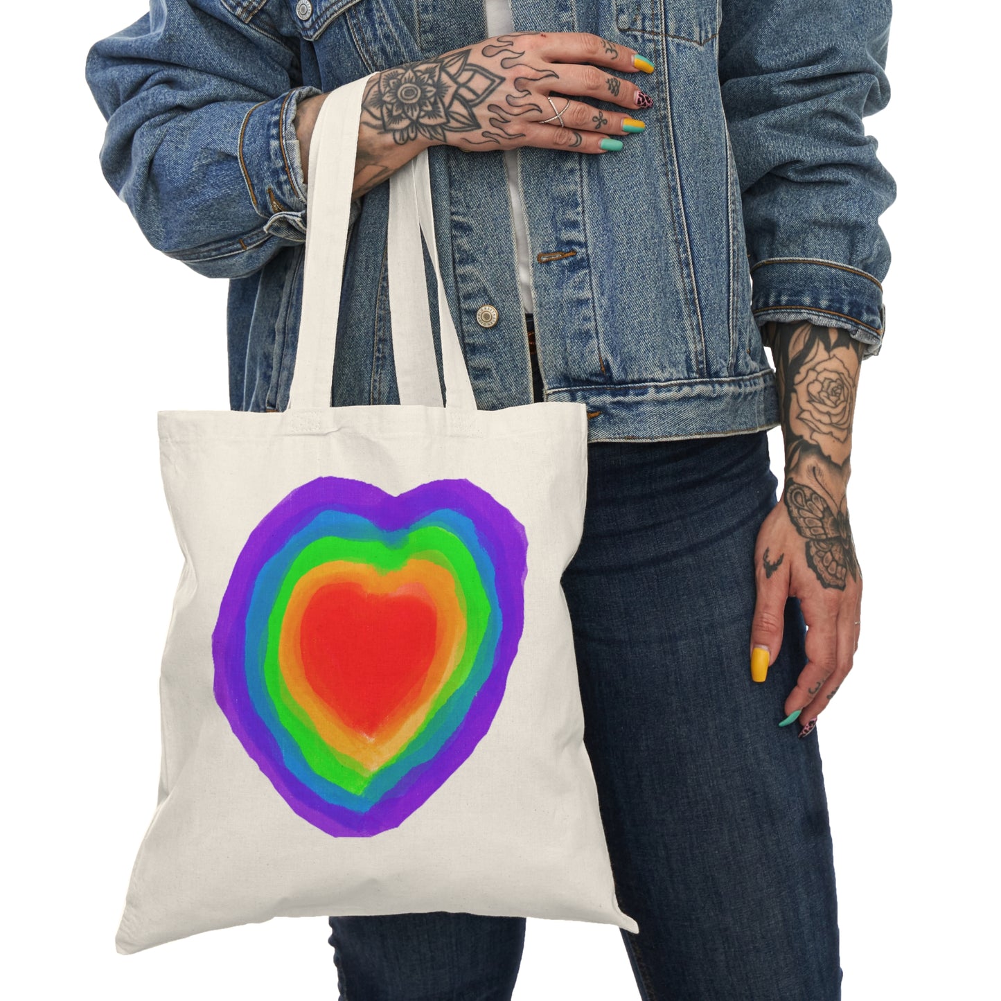 Pride Heart Tote Bag