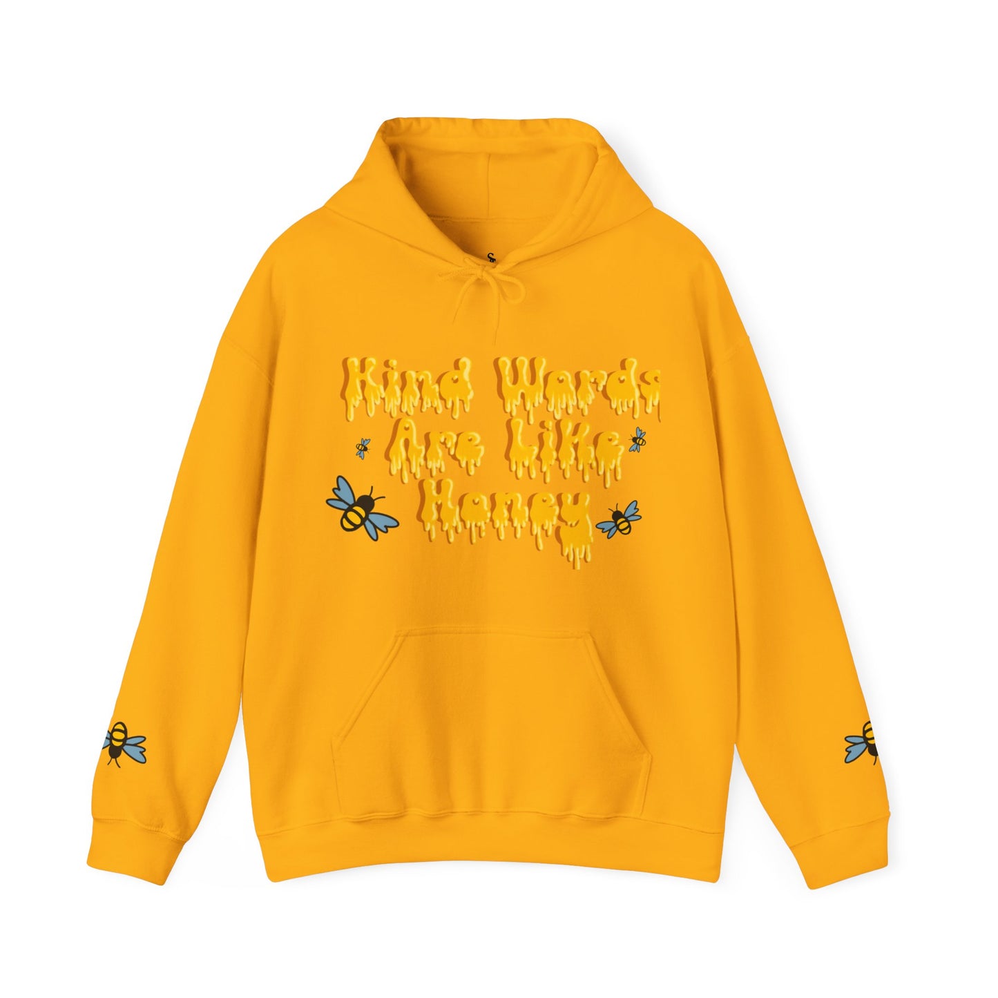 Kind Words Are Like Honey Unisex Heavy Blend™ Hooded Sweatshirt