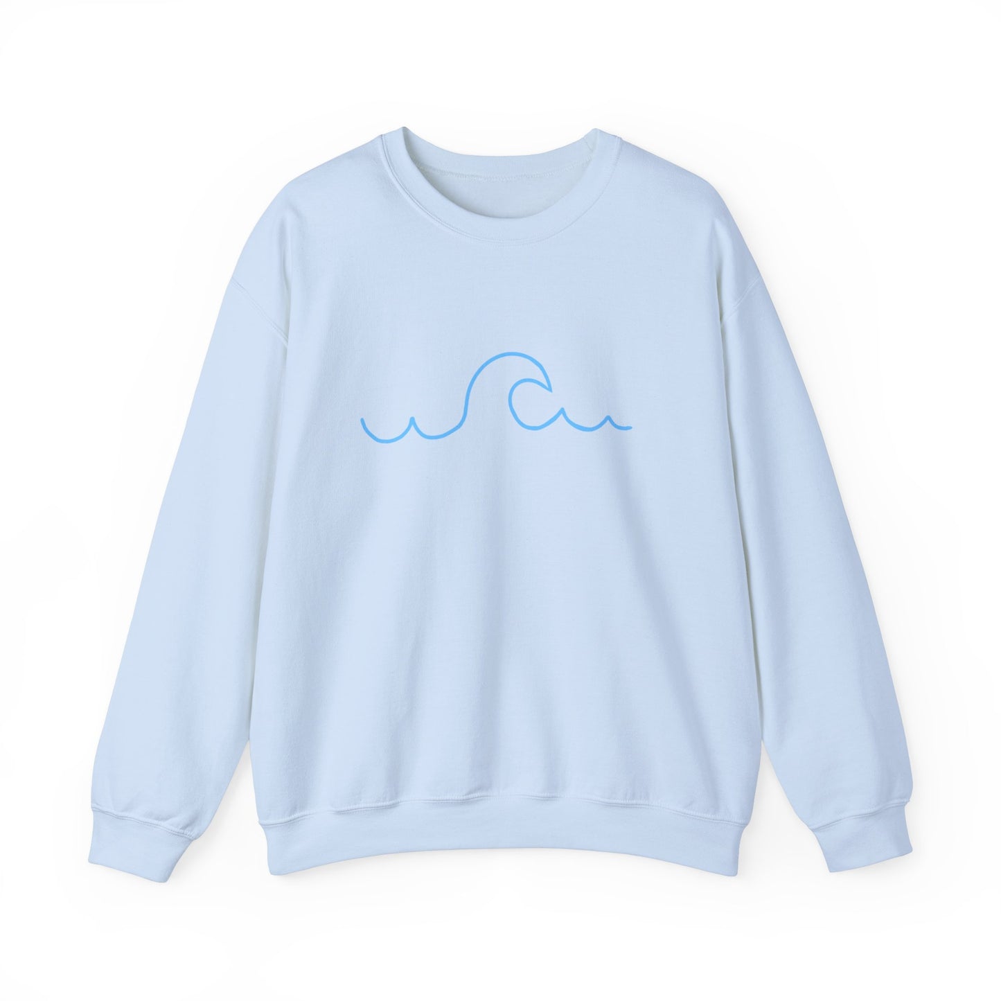 Wavy Unisex Heavy Blend™ Crewneck Sweatshirt