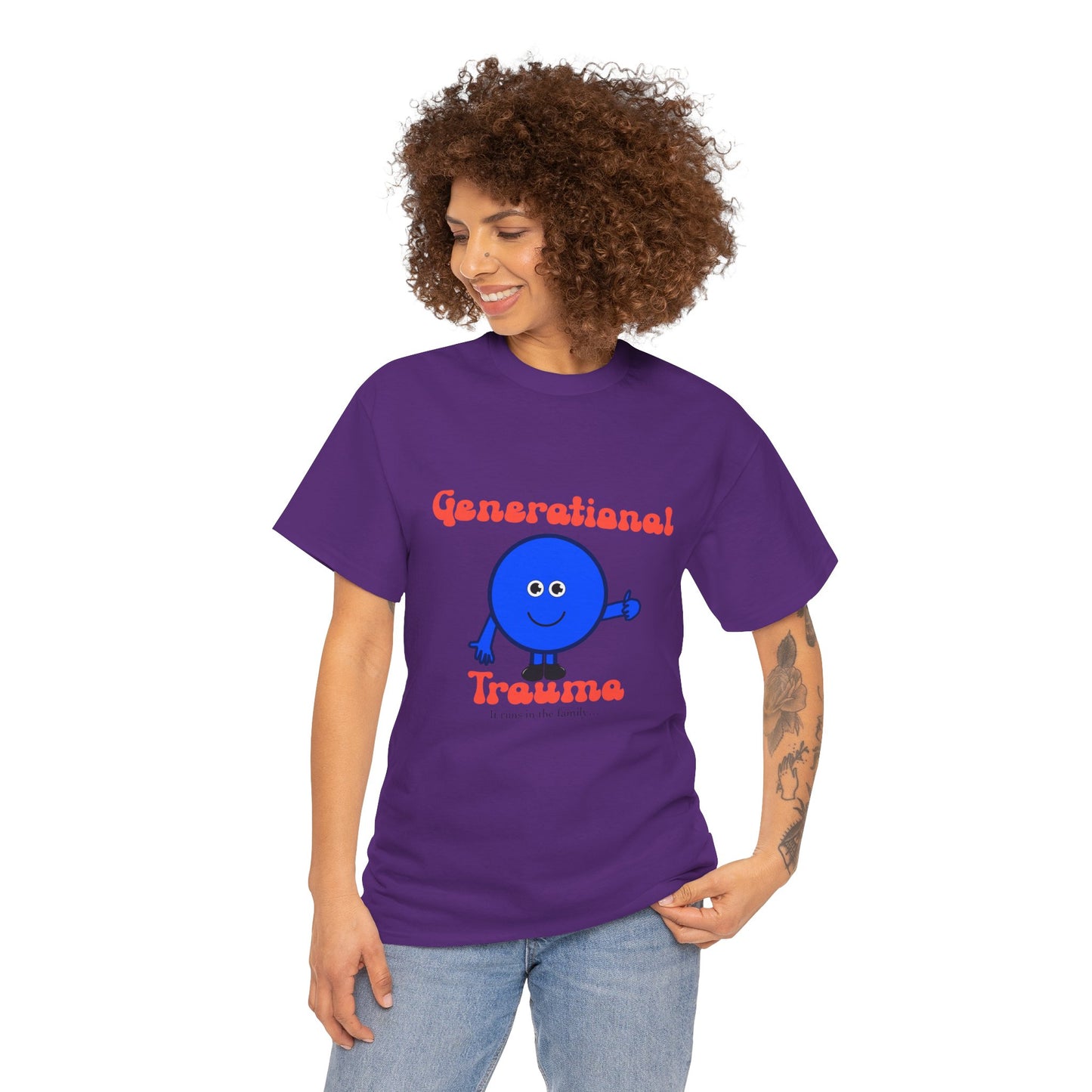 Generational Trauma Unisex Heavy Cotton Tee