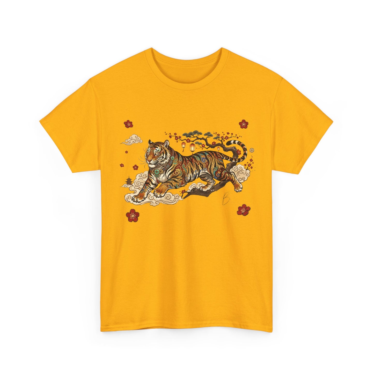 Tiger Unisex Heavy Cotton Tee