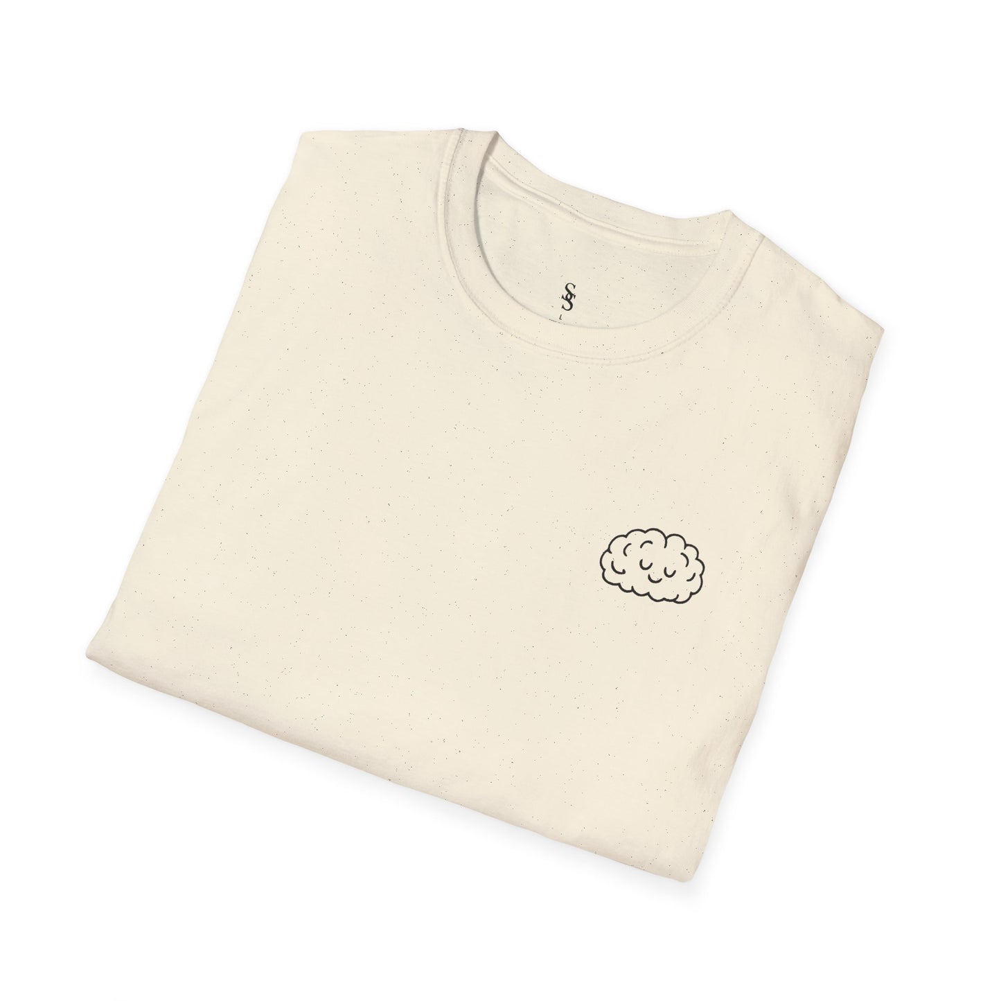 Be Kind to Your Mind Unisex Softstyle T-Shirt - Inspirational Cloud Design
