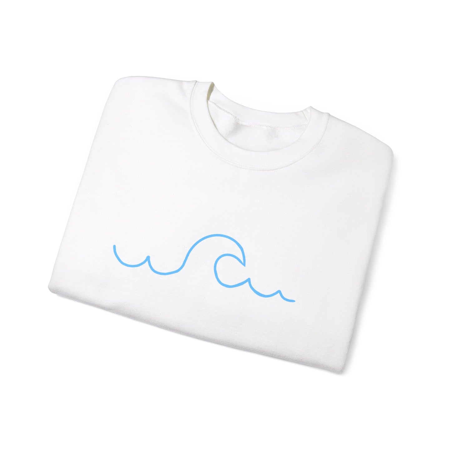 Wavy Unisex Heavy Blend™ Crewneck Sweatshirt